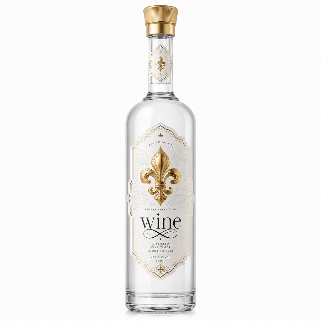 Custom Wine Bottle Label | Waterproof Paper Adhesive Stickers