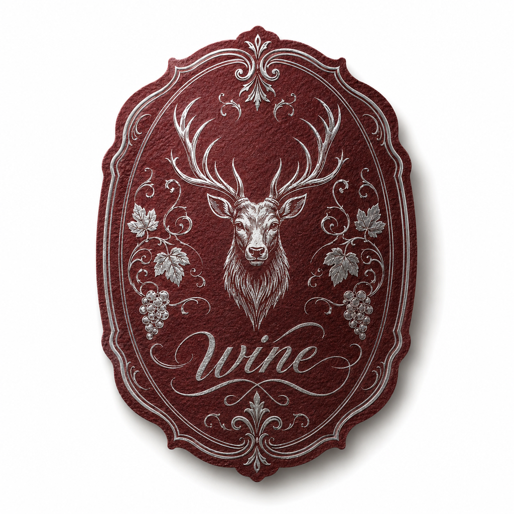 Custom Wine Bottle Label | Waterproof Paper Adhesive Stickers