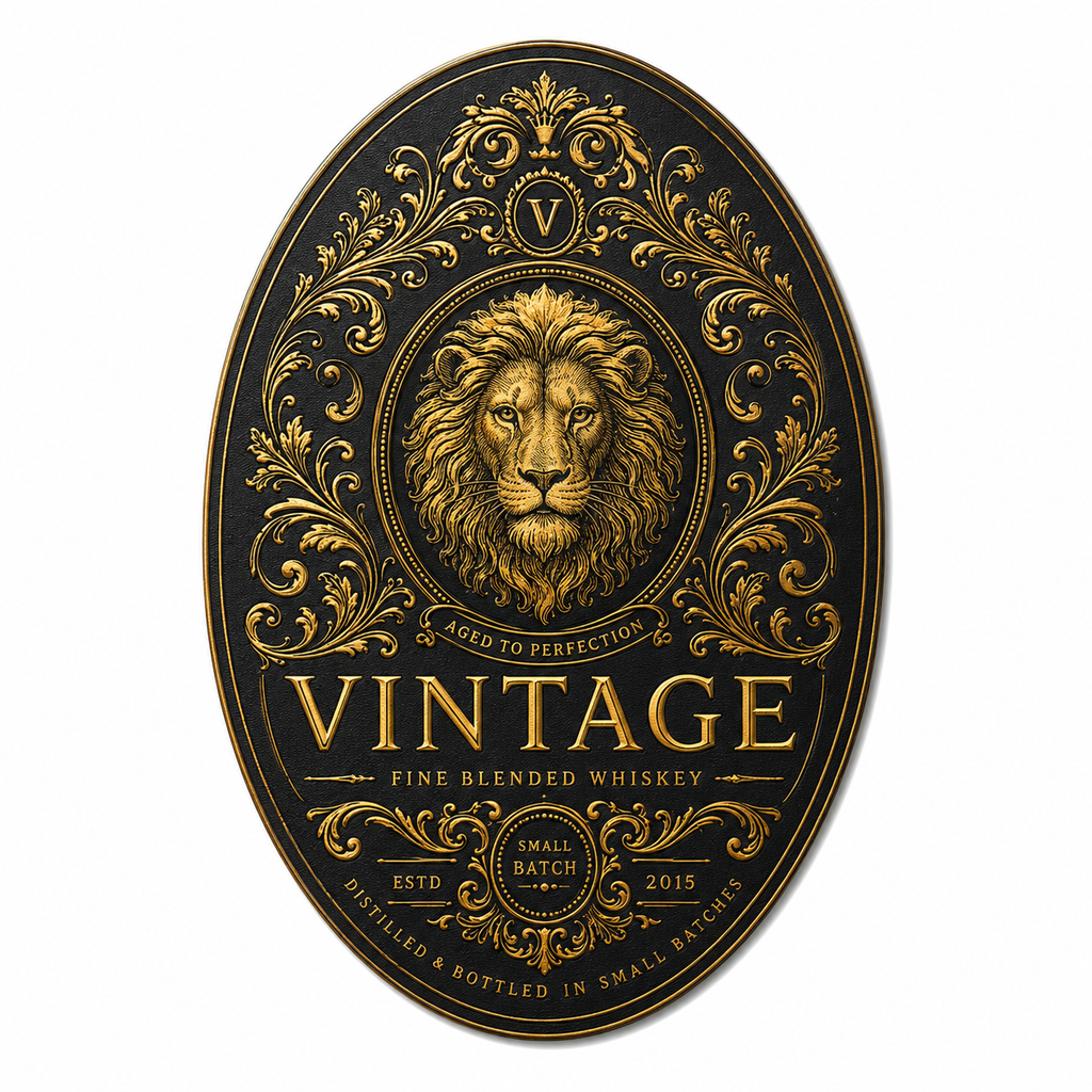 Custom Wine Bottle Label | Waterproof Paper Adhesive Stickers
