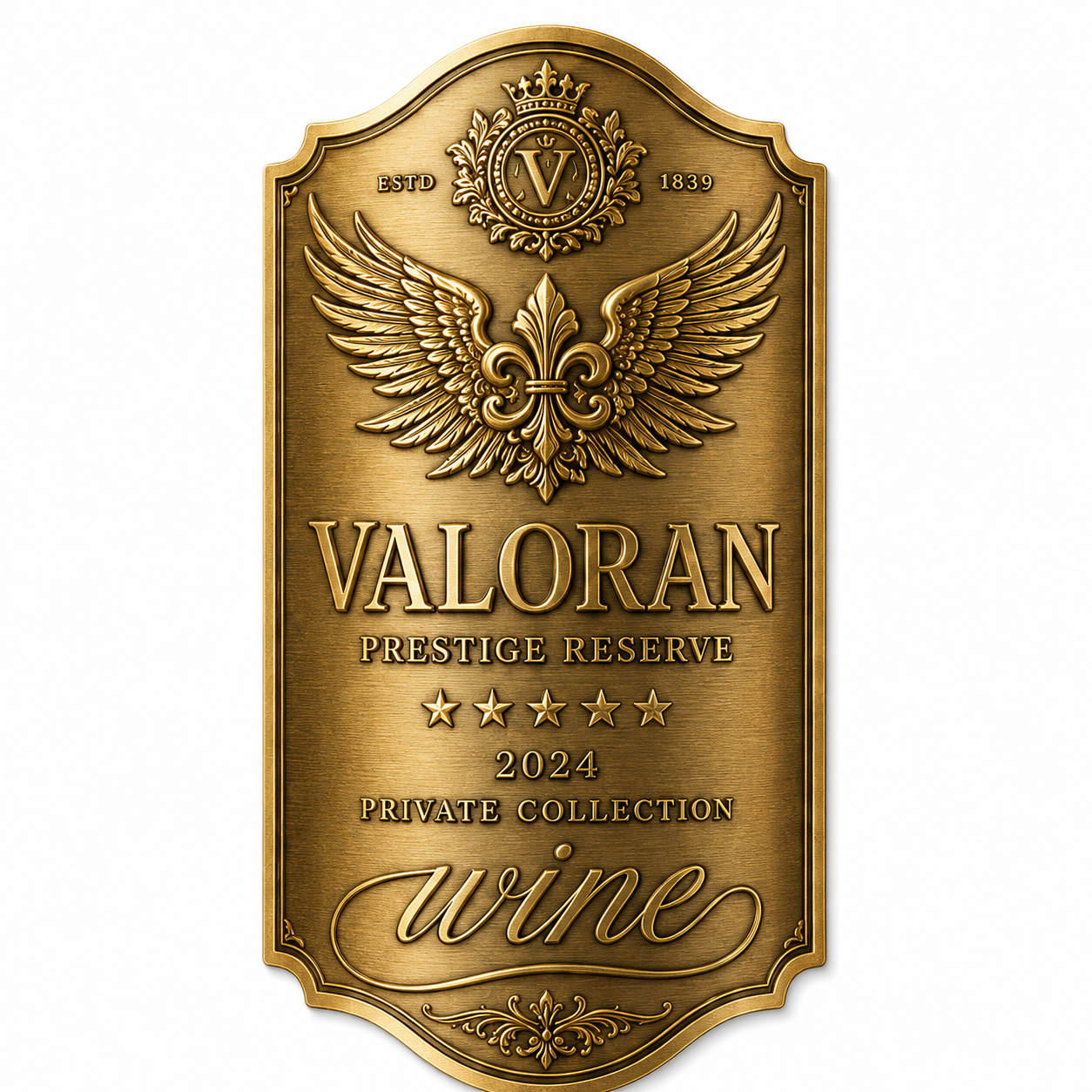 Custom Wine Bottle Label | Waterproof Paper Adhesive Stickers