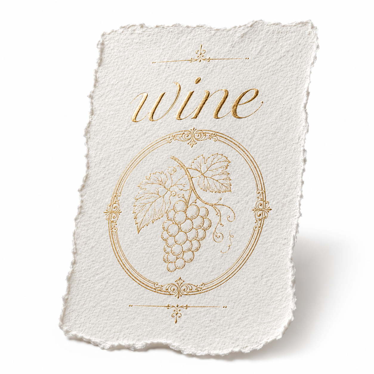 Custom Wine Bottle Label | Waterproof Paper Adhesive Stickers