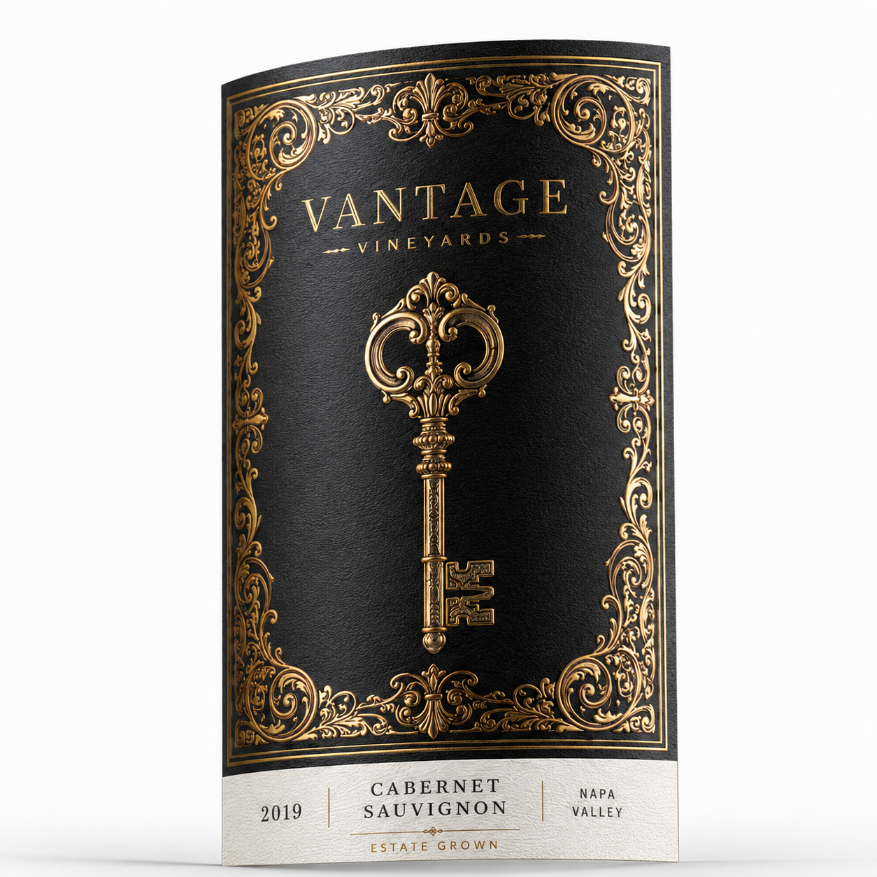 Custom Wine Bottle Label | Waterproof Paper Adhesive Stickers