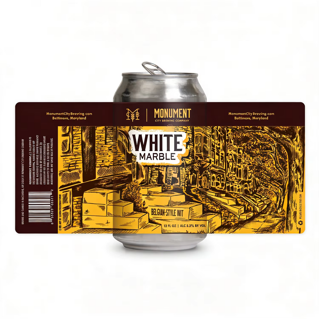 Beer Can Label