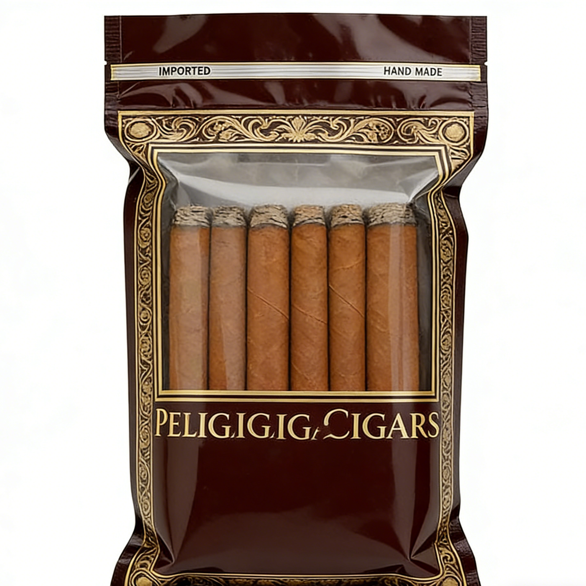 Zip Lock Cigar Bag