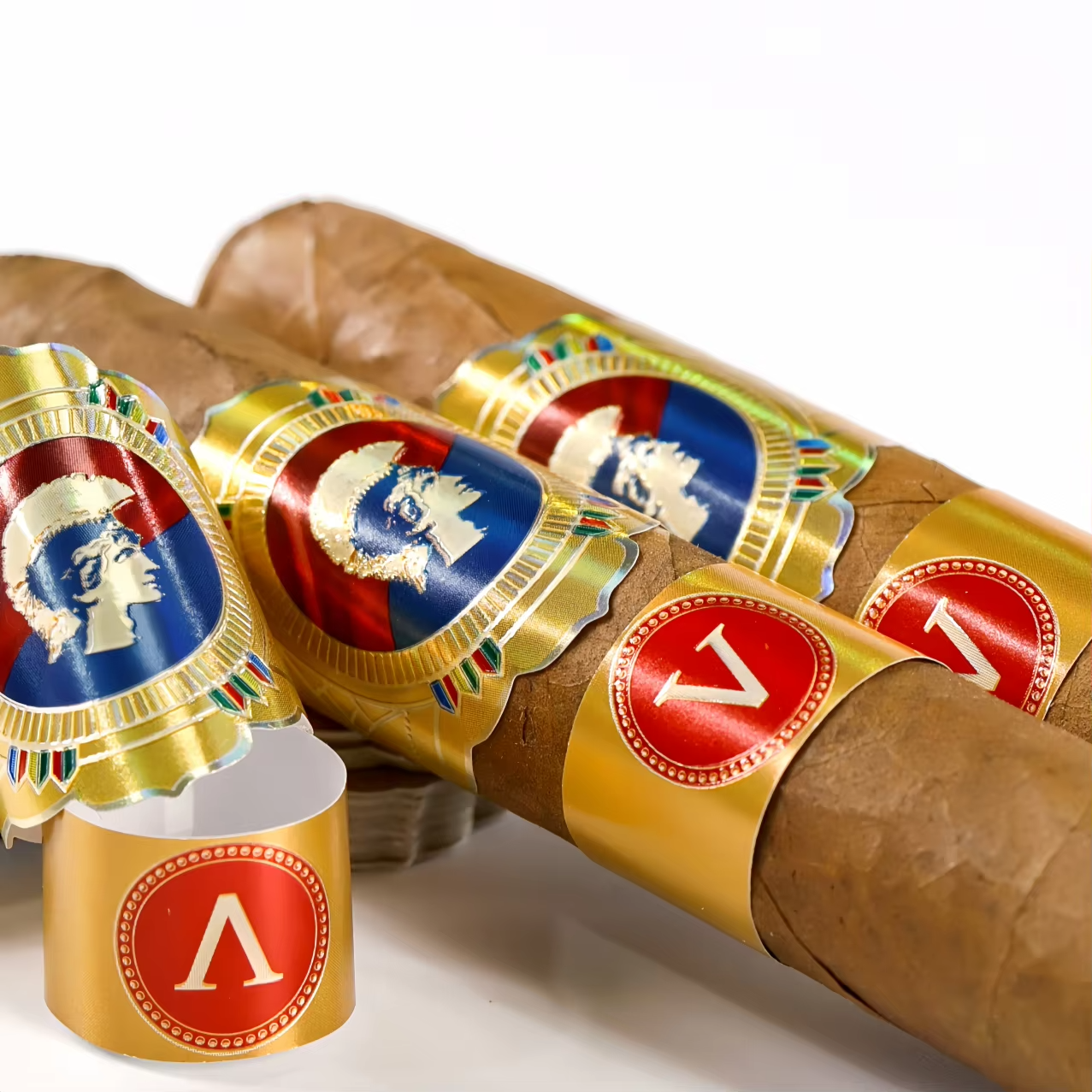 Custom Cigar Bands and Labels | Foil Stamped Labels | Embossed Labels