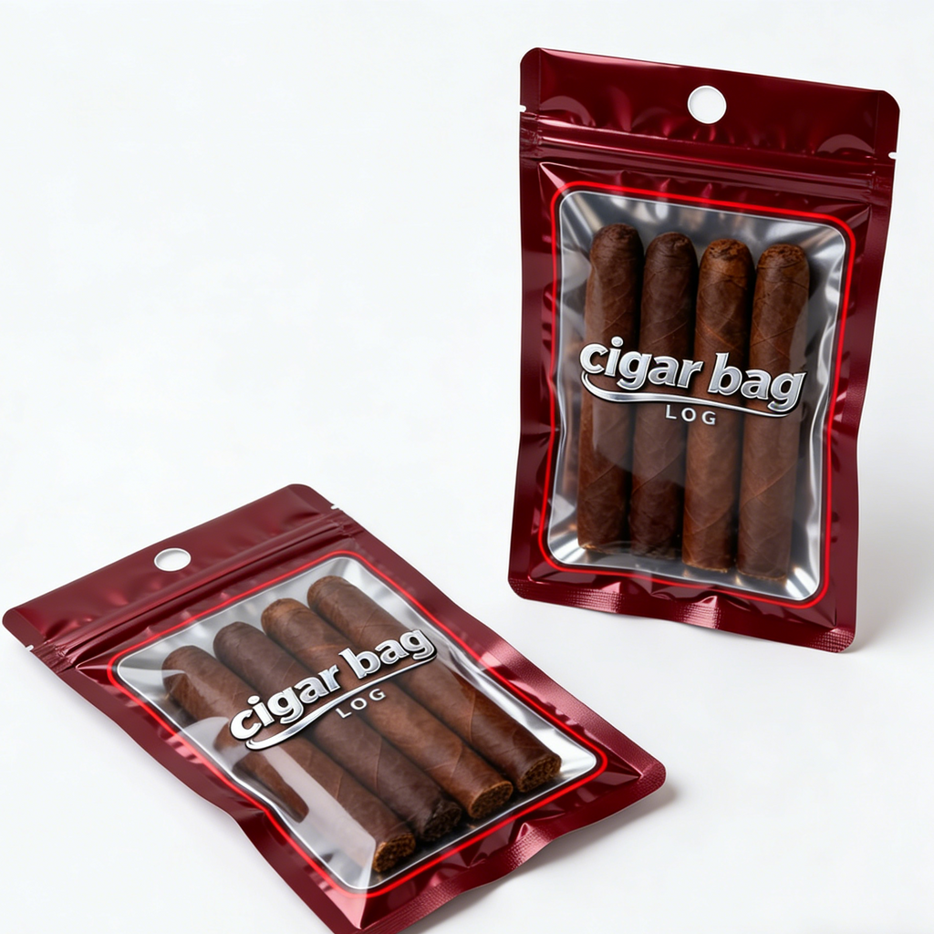 Zip Lock Cigar Bag