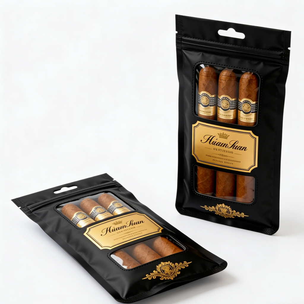 Zip Lock Cigar Bag