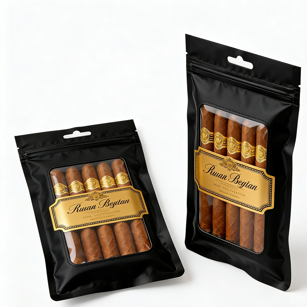 Zip Lock Cigar Bag