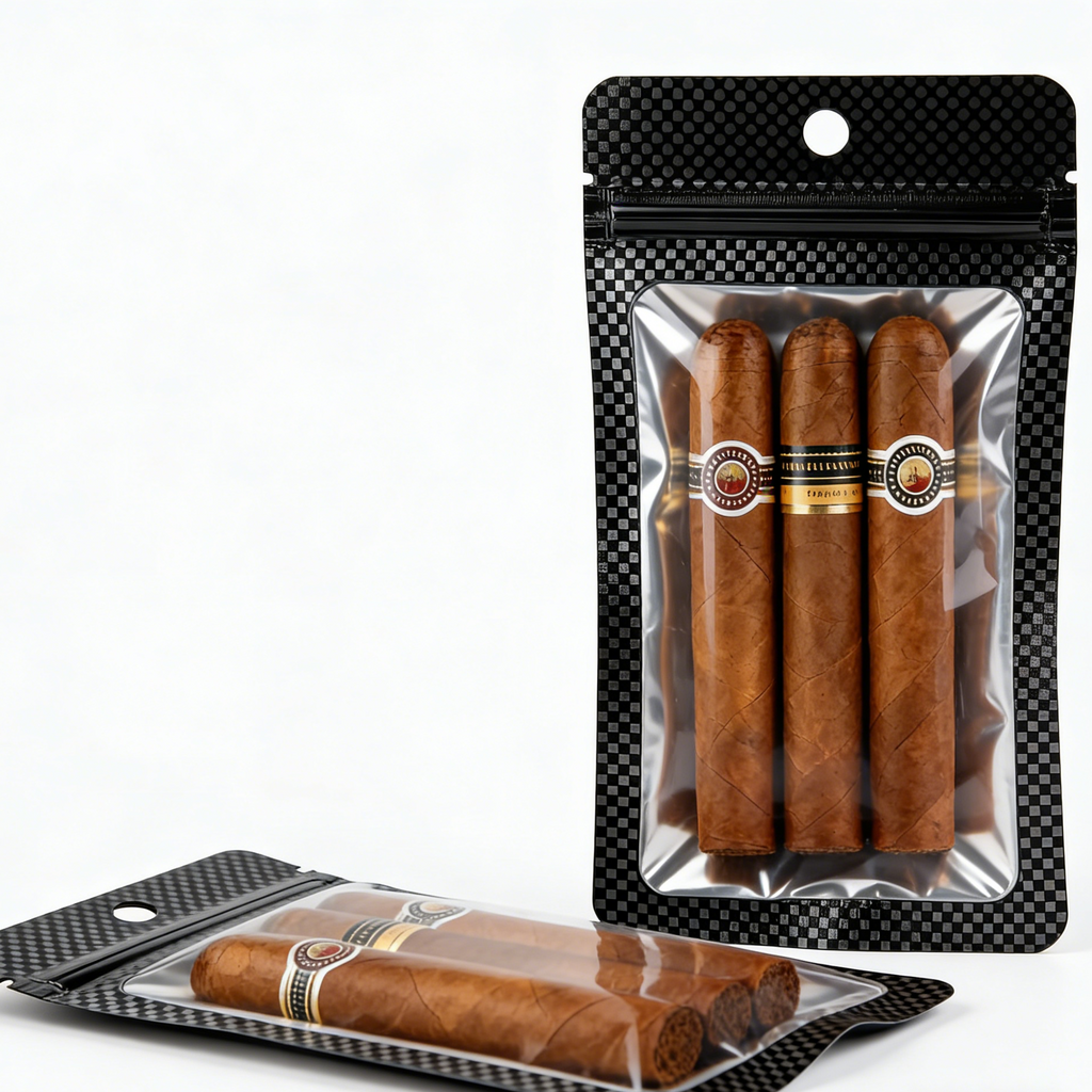 Zip Lock Cigar Bag