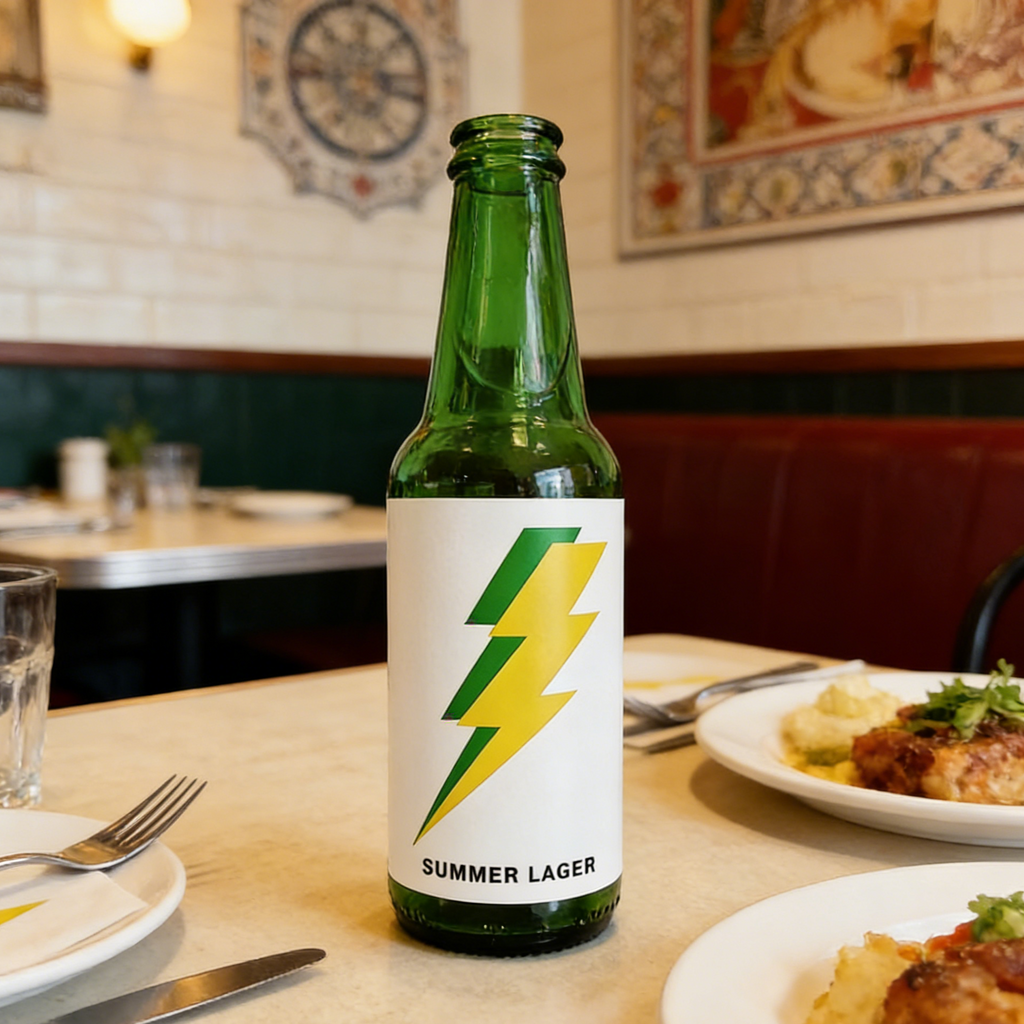 Beer Bottle Label