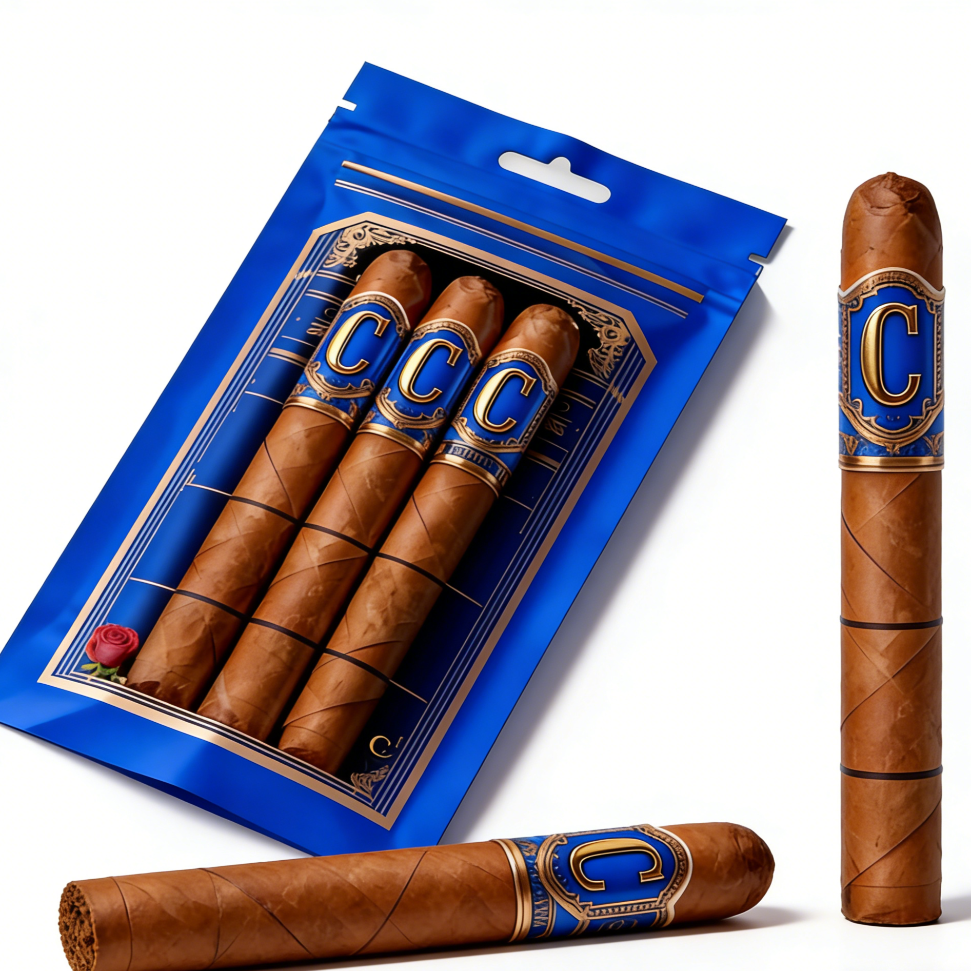 Zip Lock Cigar Bag