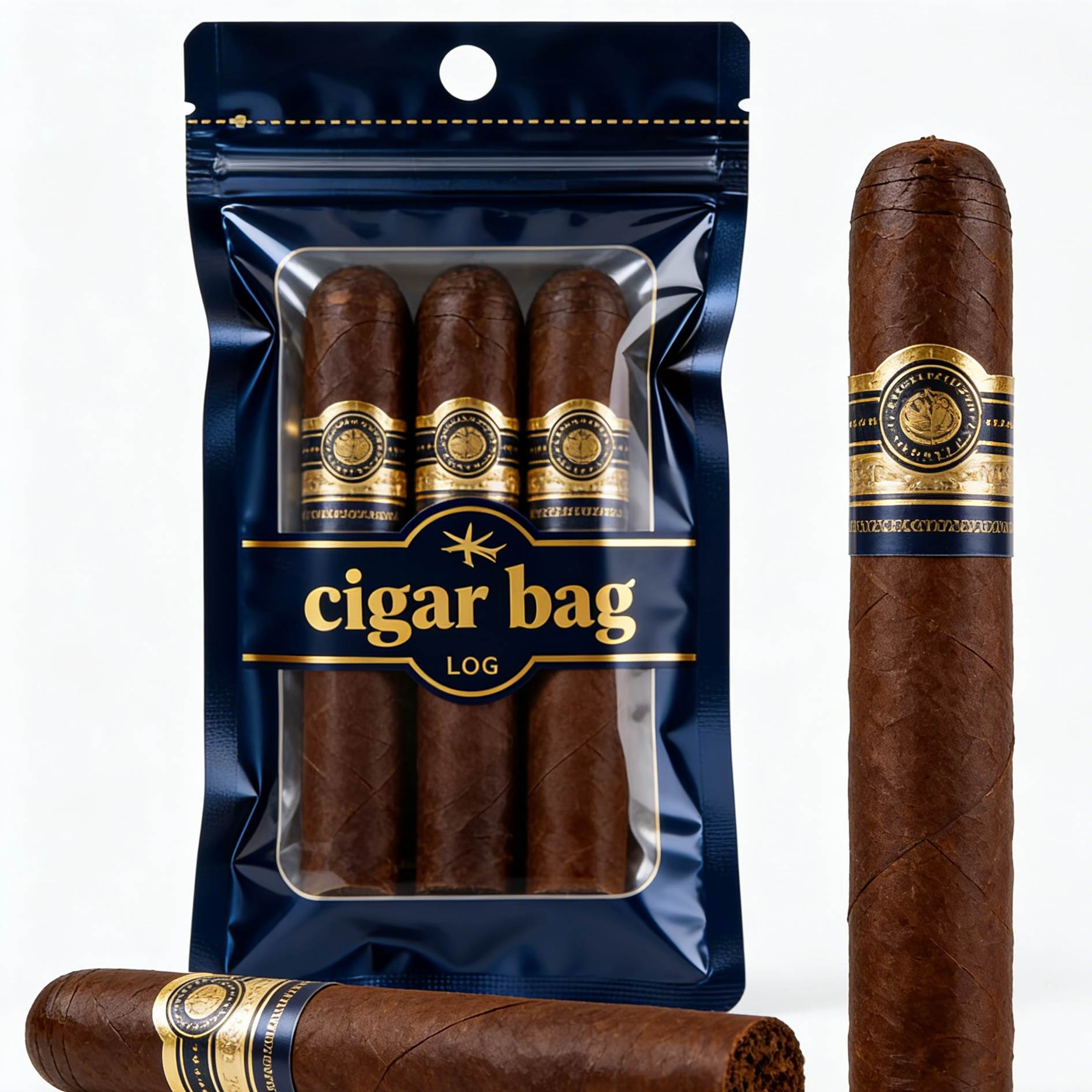 Zip Lock Cigar Bag