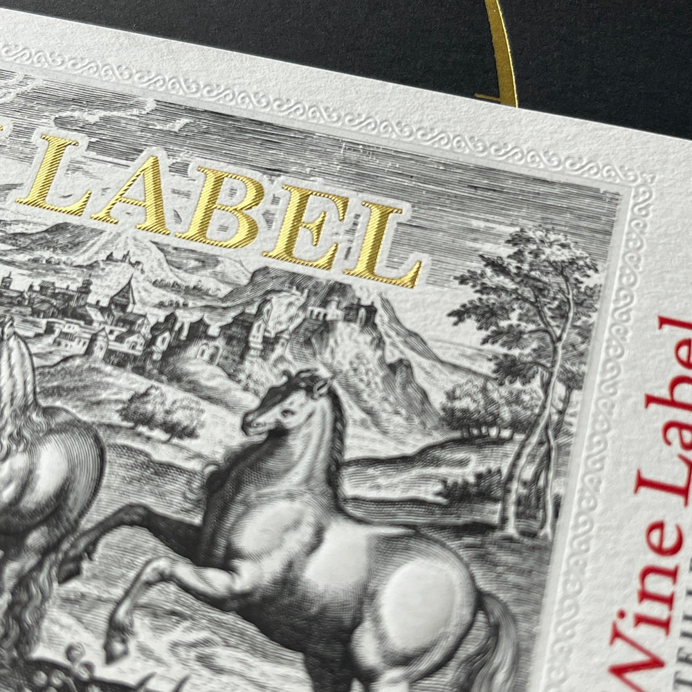 Custom Wine Bottle Label | Waterproof Paper Adhesive Stickers