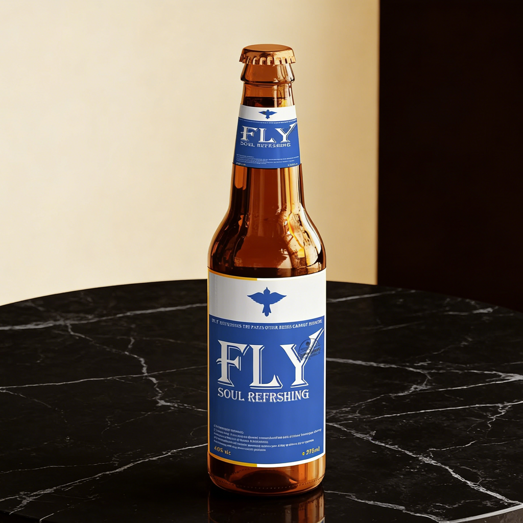 Beer Bottle Label