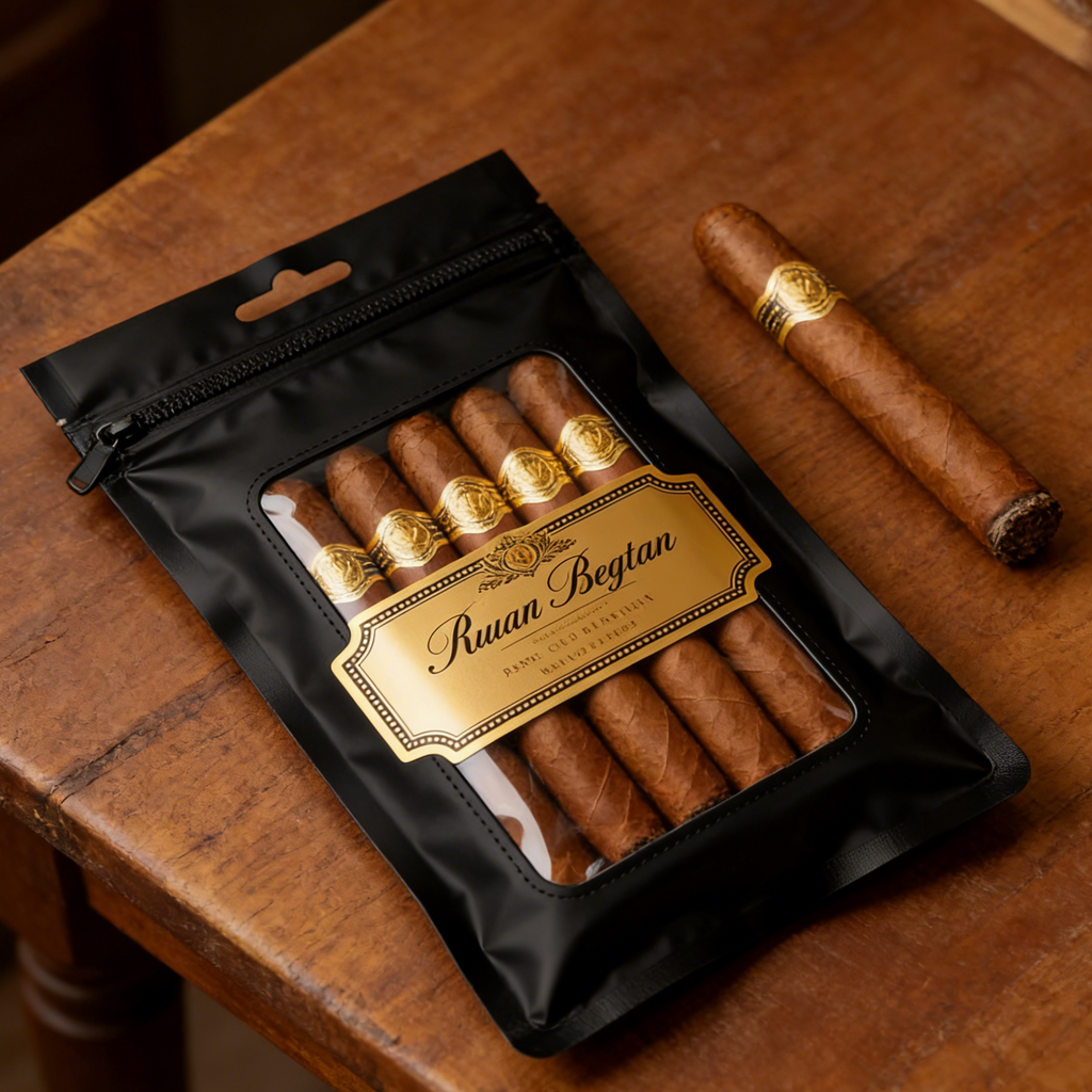Zip Lock Cigar Bag