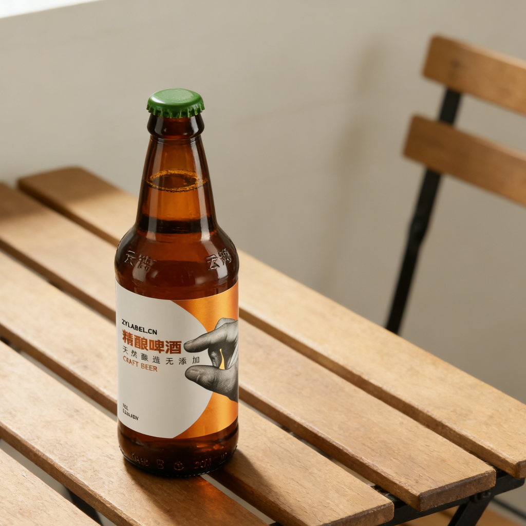 Beer Bottle Label