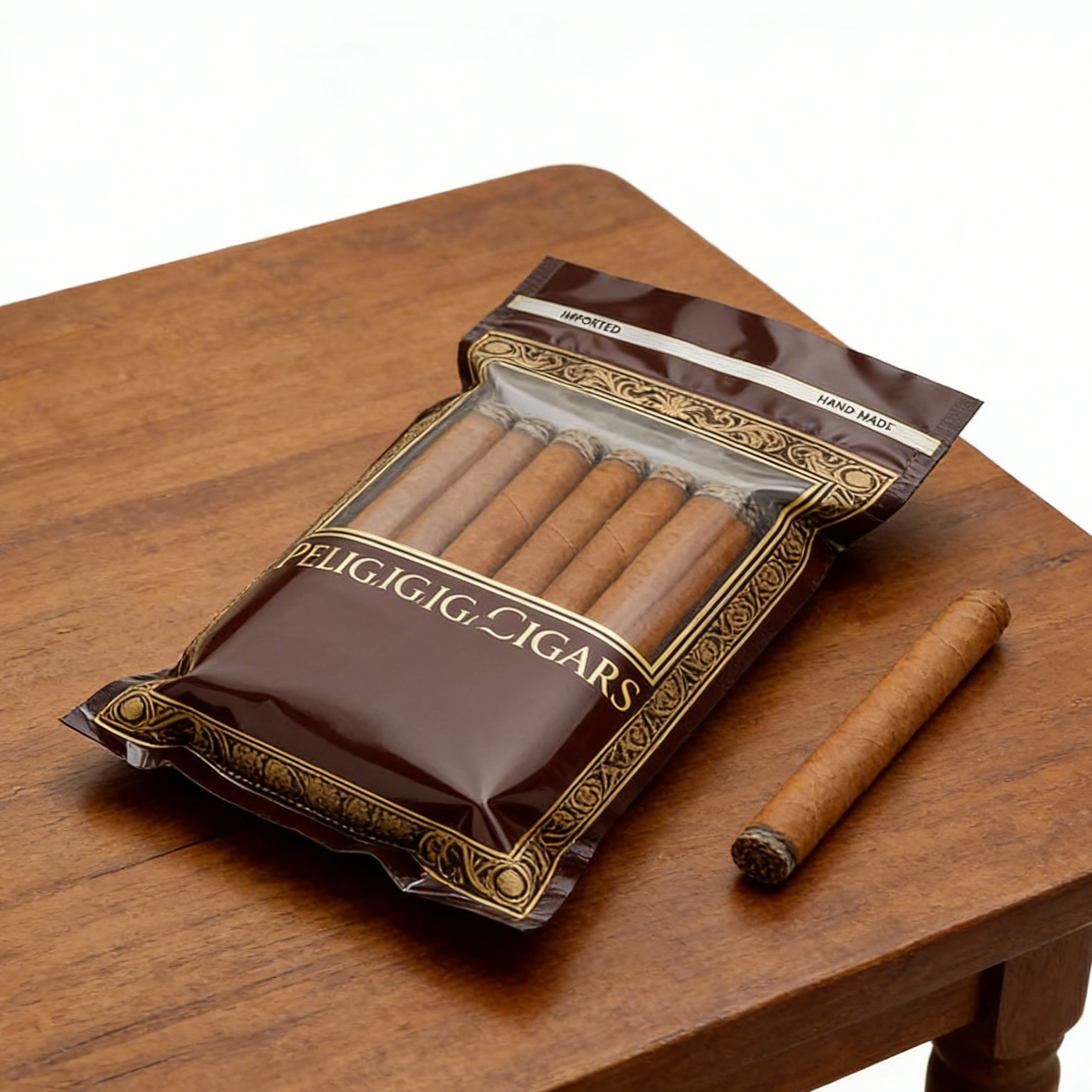 Zip Lock Cigar Bag