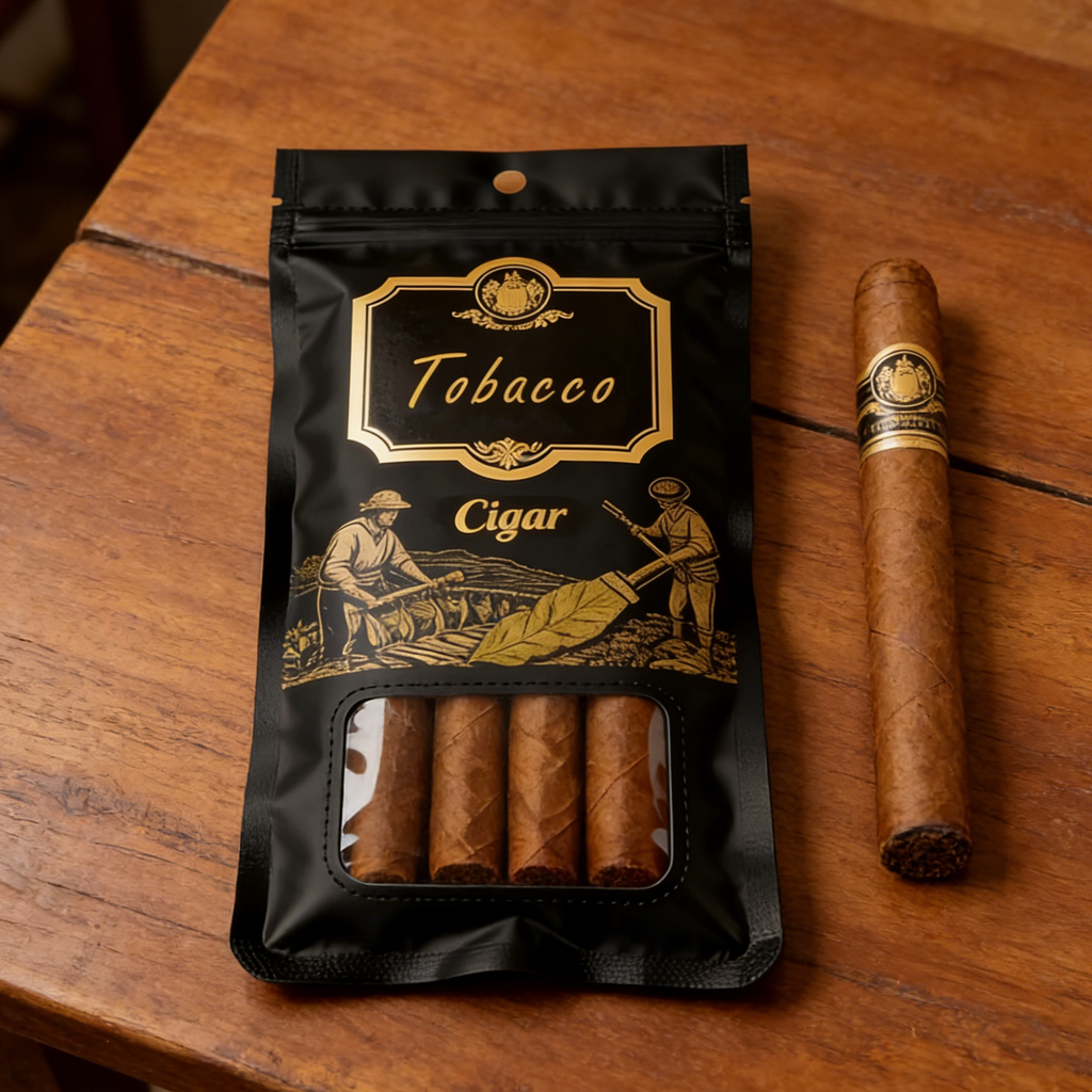 Zip Lock Cigar Bag