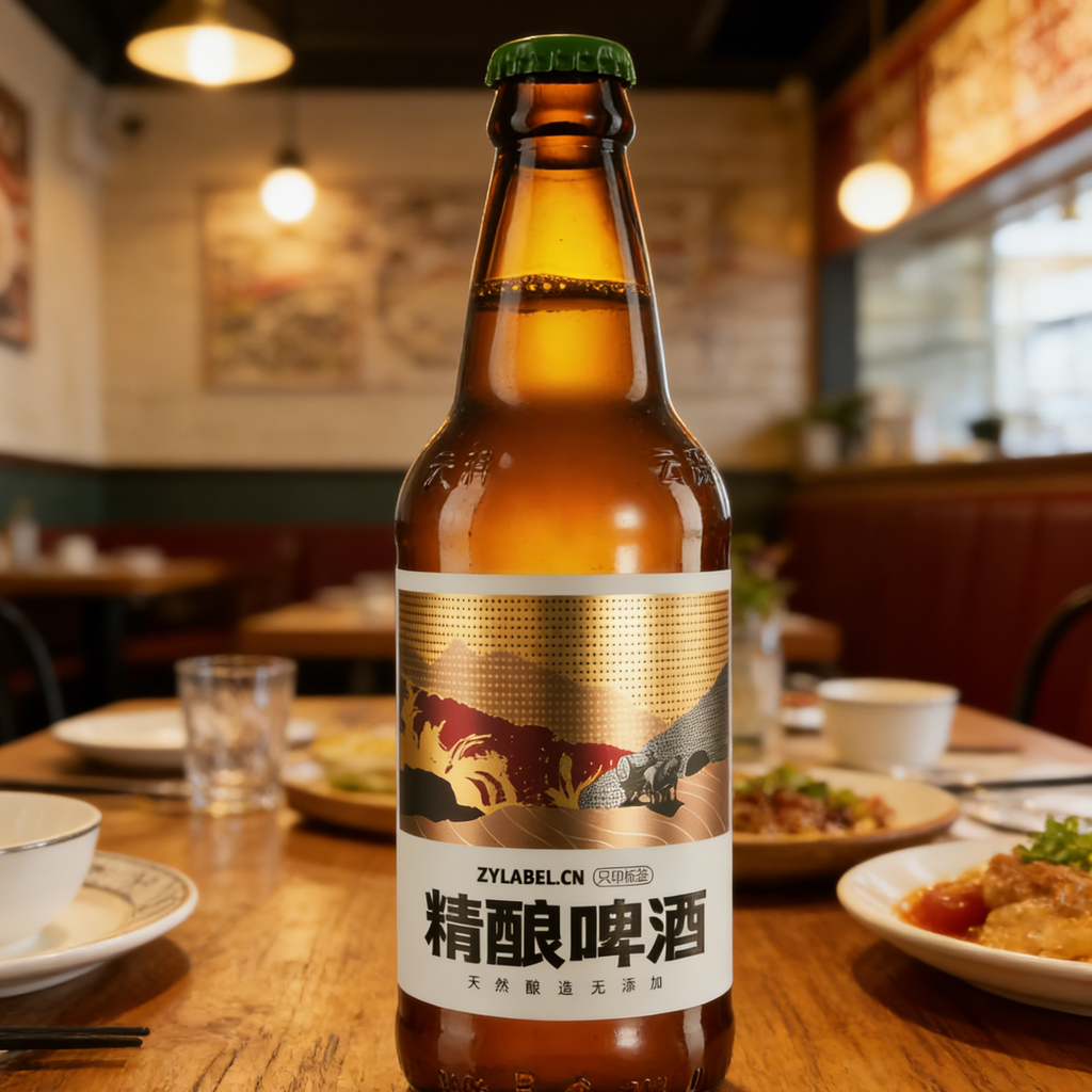 Beer Bottle Label