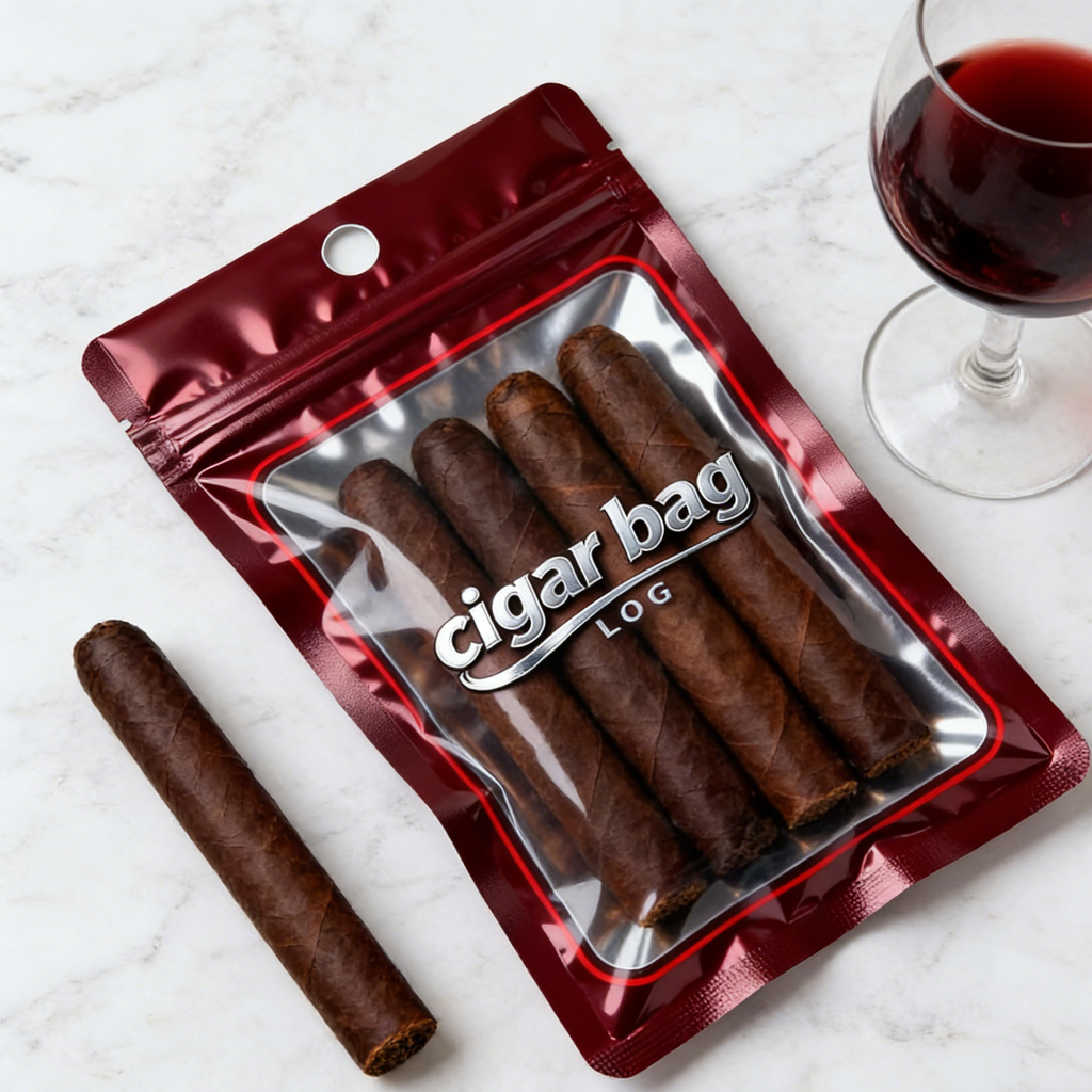 Zip Lock Cigar Bag