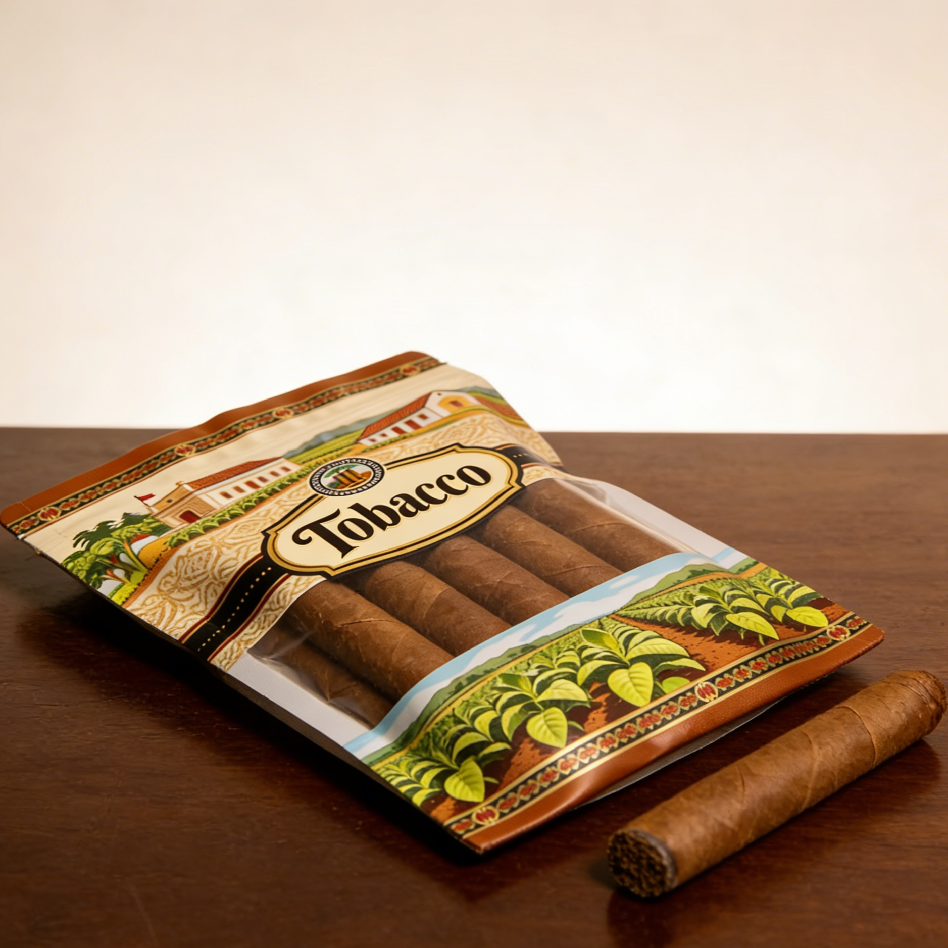 Zip Lock Cigar Bag