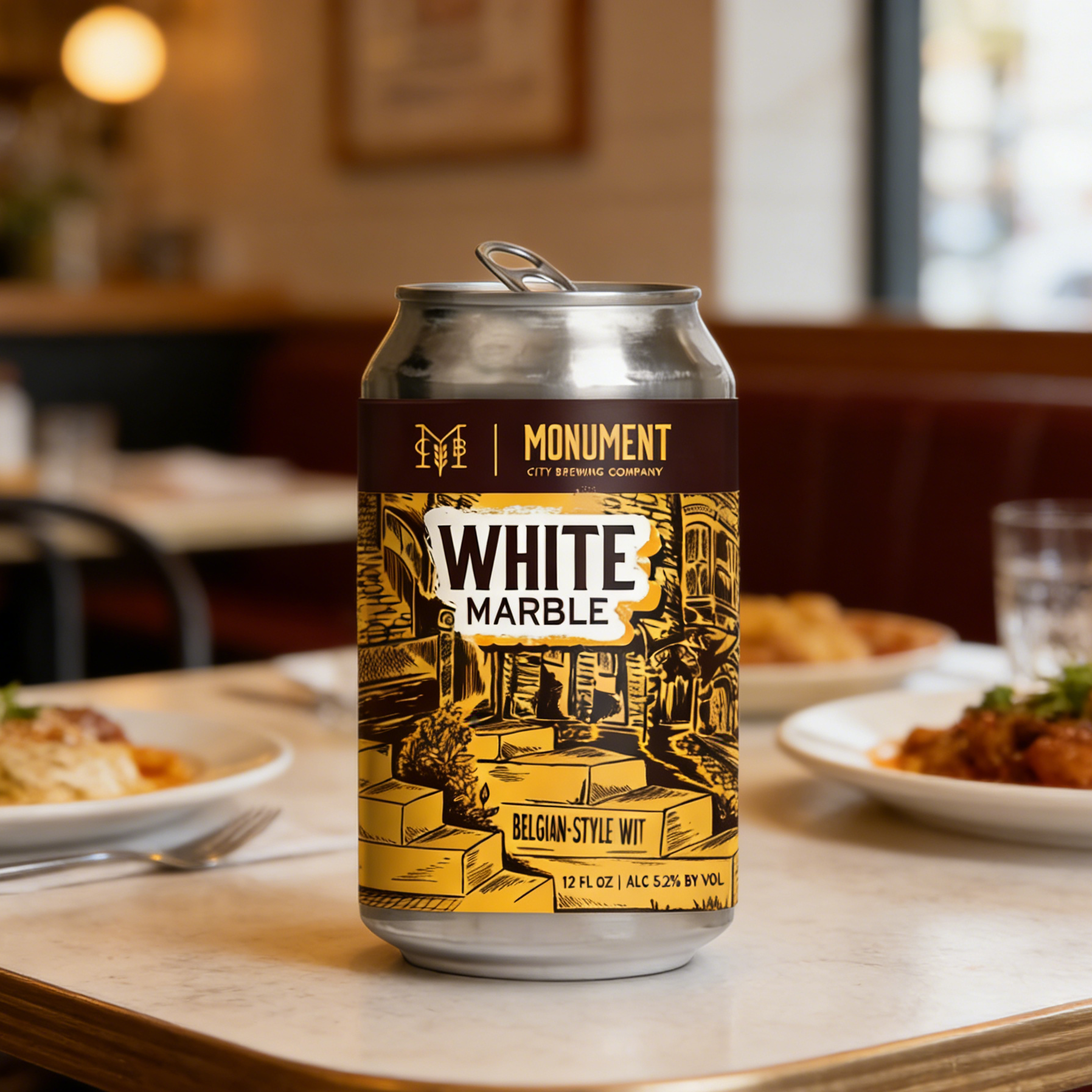 Beer Can Label