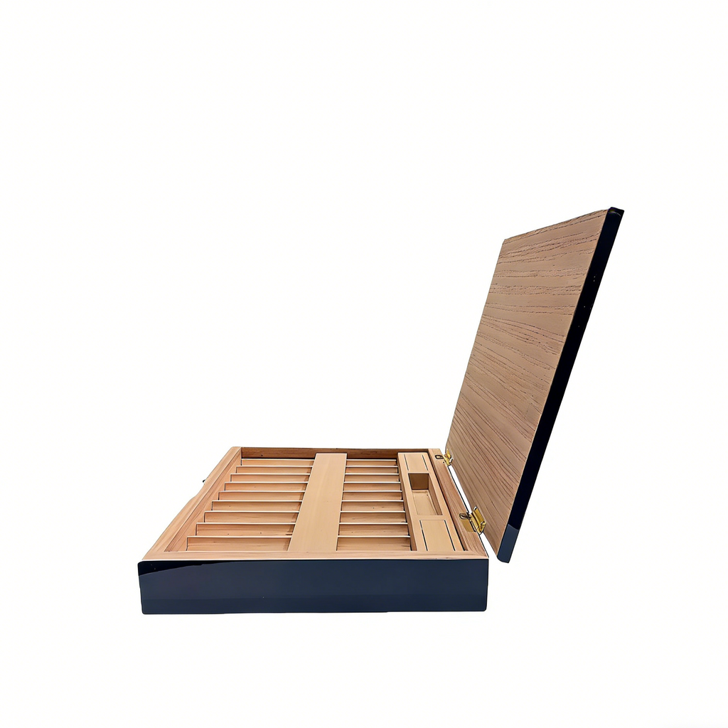 Cigar Box-Glossy Blue Article