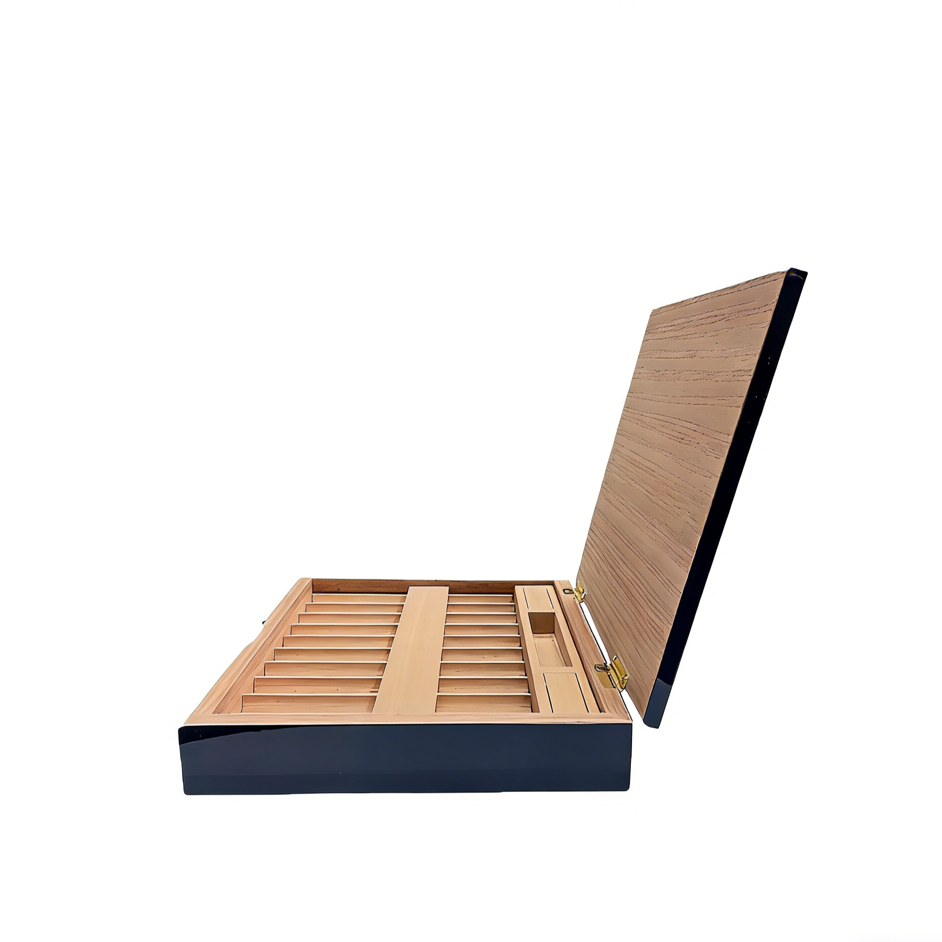 Cigar Box-Glossy Blue Article