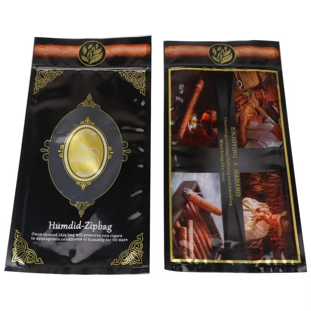 Zip Lock Cigar Bag