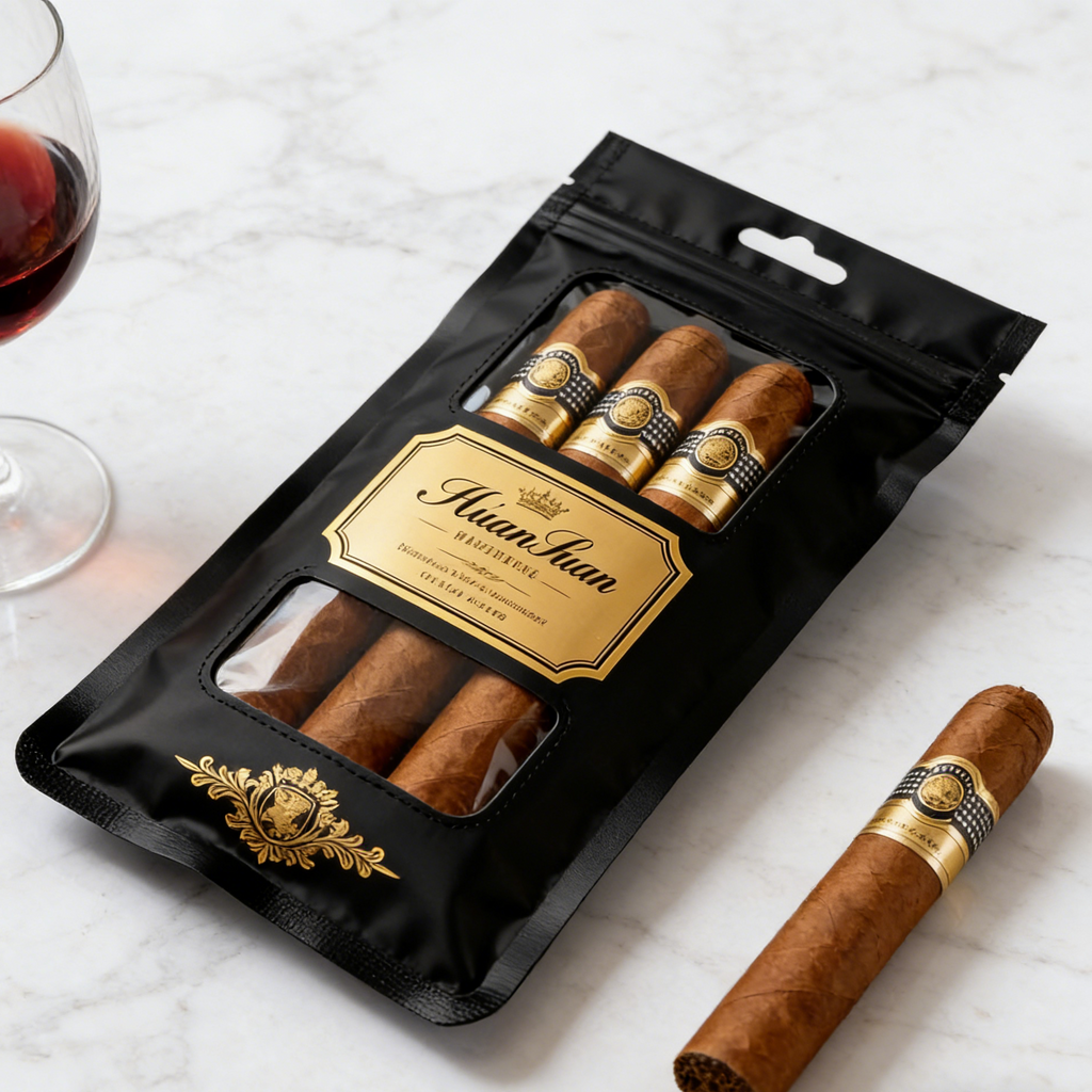 Zip Lock Cigar Bag