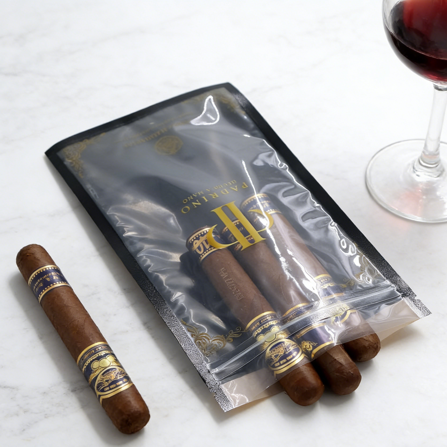 Zip Lock Cigar Bag