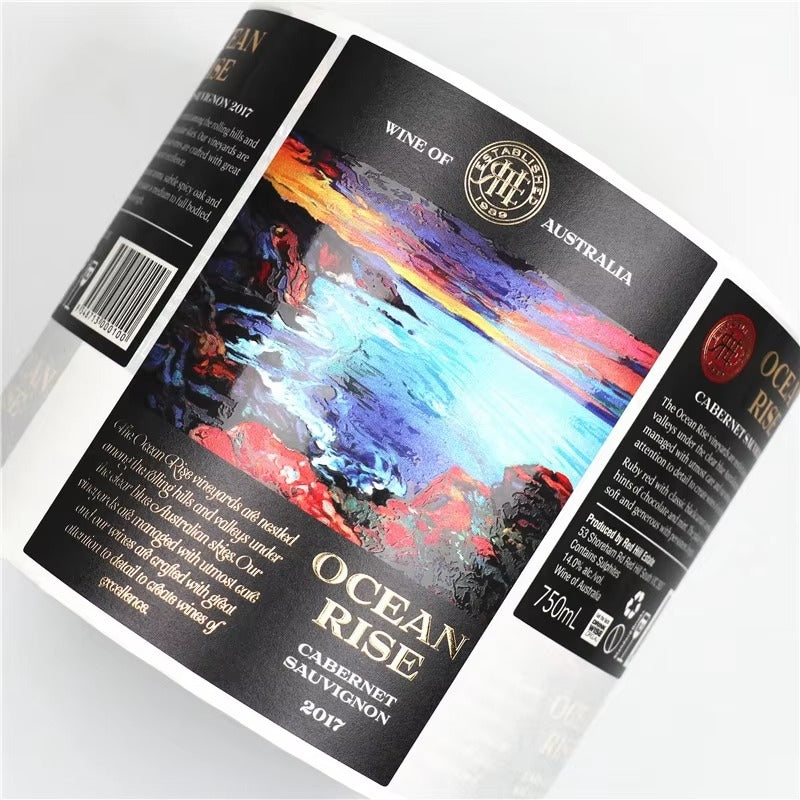Wine Bottle Label