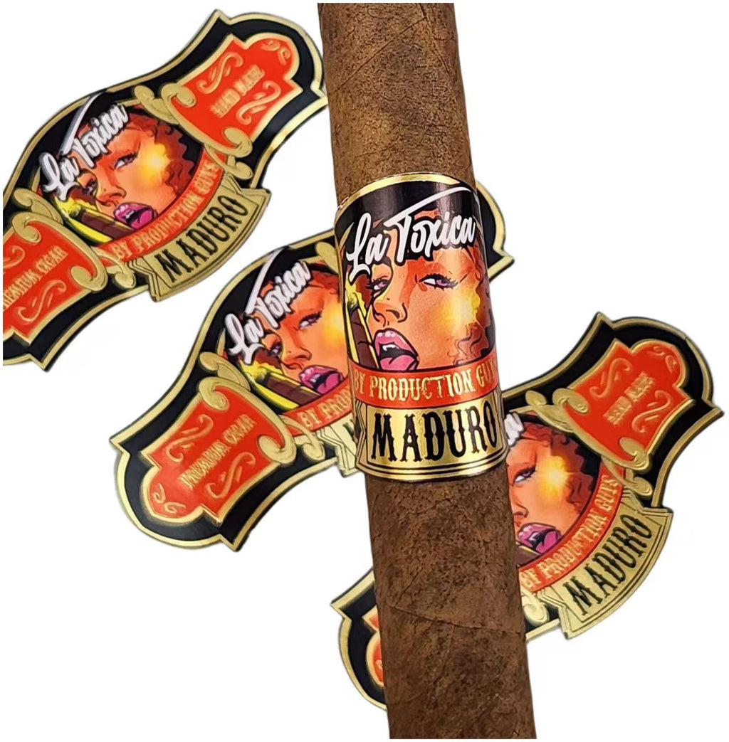 Custom Printed Luxury Cigar Label Bands