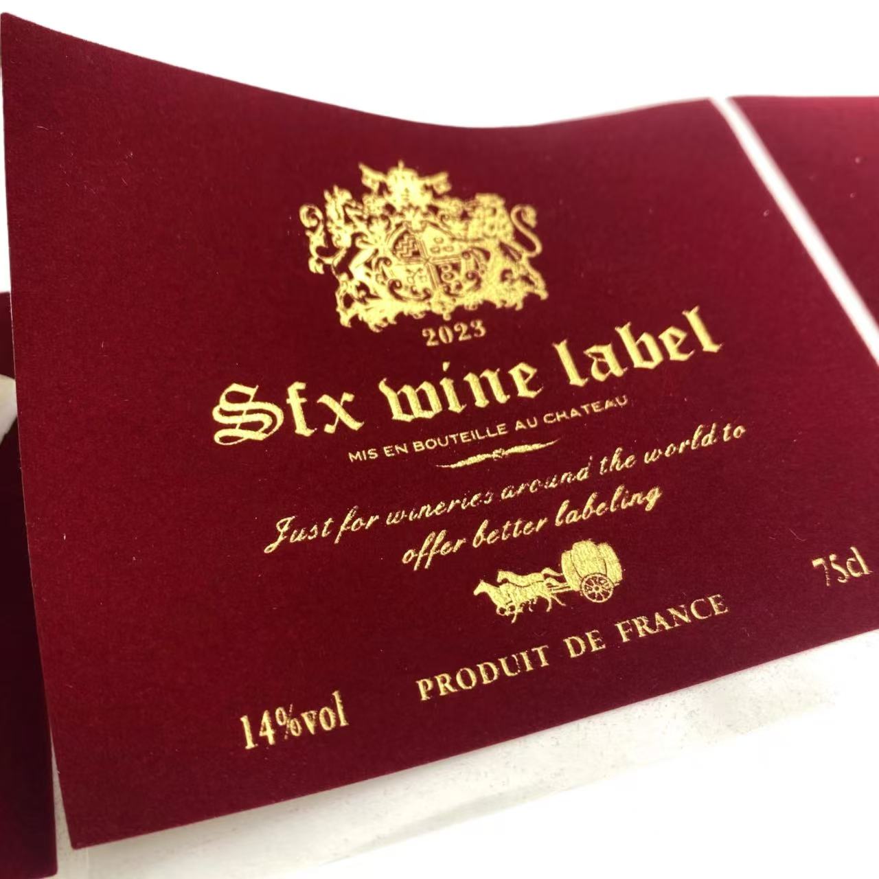 Wine Bottle Label