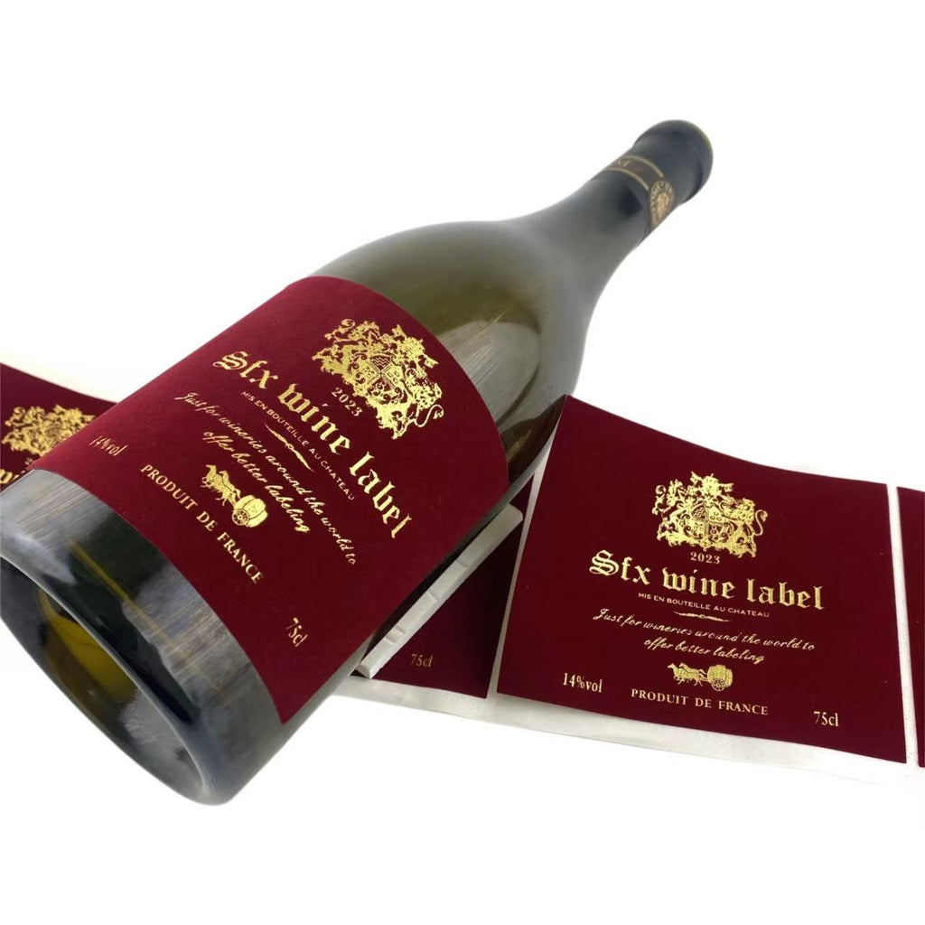 Wine Bottle Label