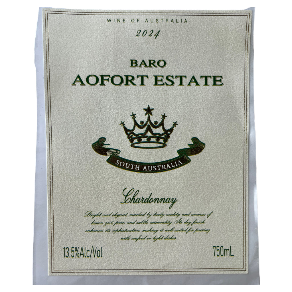 Custom Wine Bottle Label | Waterproof Paper Adhesive Stickers