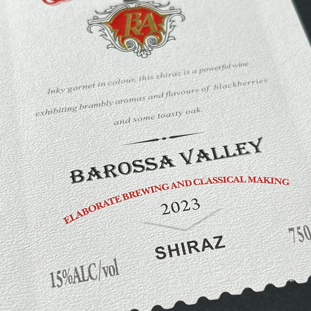 Custom Wine Bottle Label | Waterproof Paper Adhesive Stickers