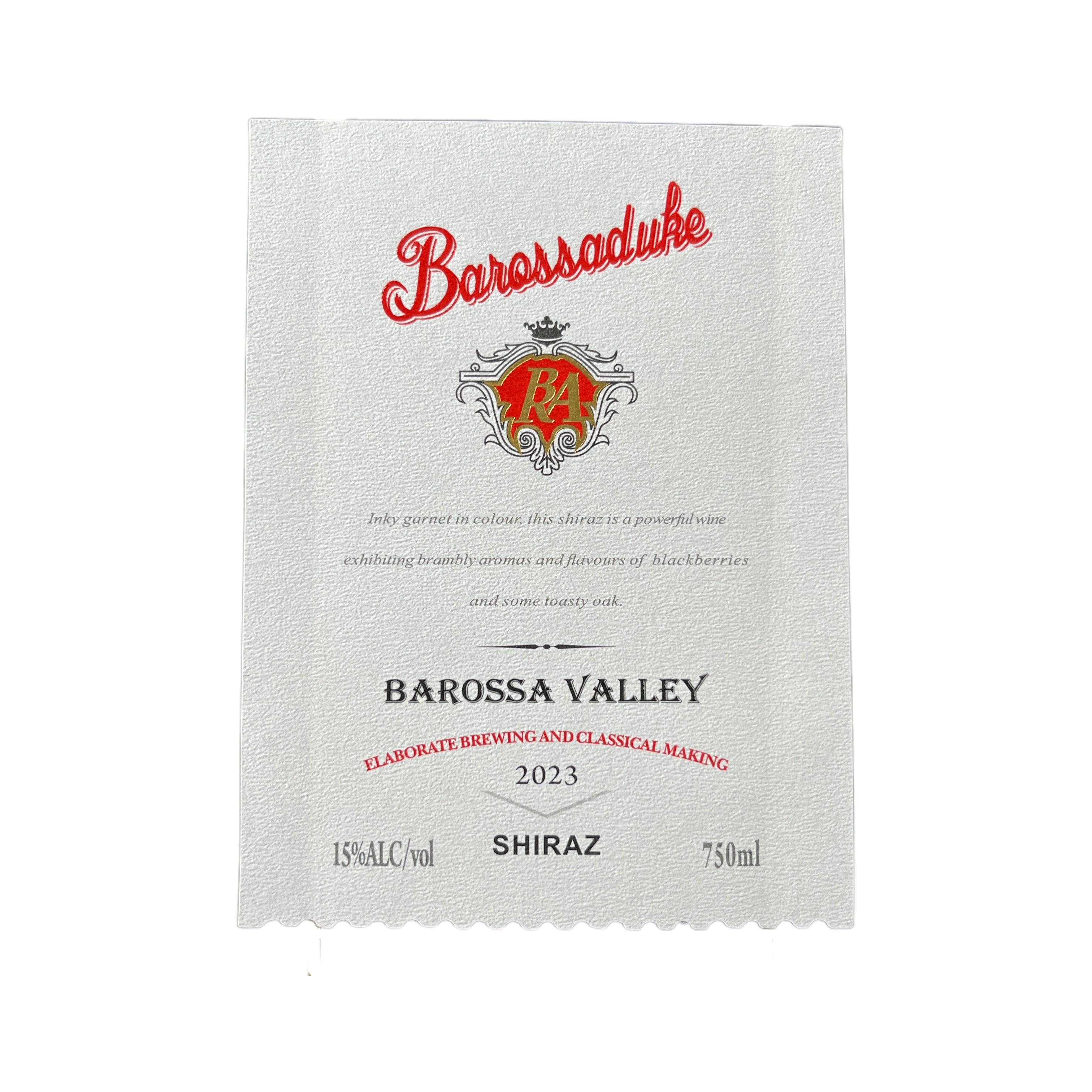 Custom Wine Bottle Label | Waterproof Paper Adhesive Stickers