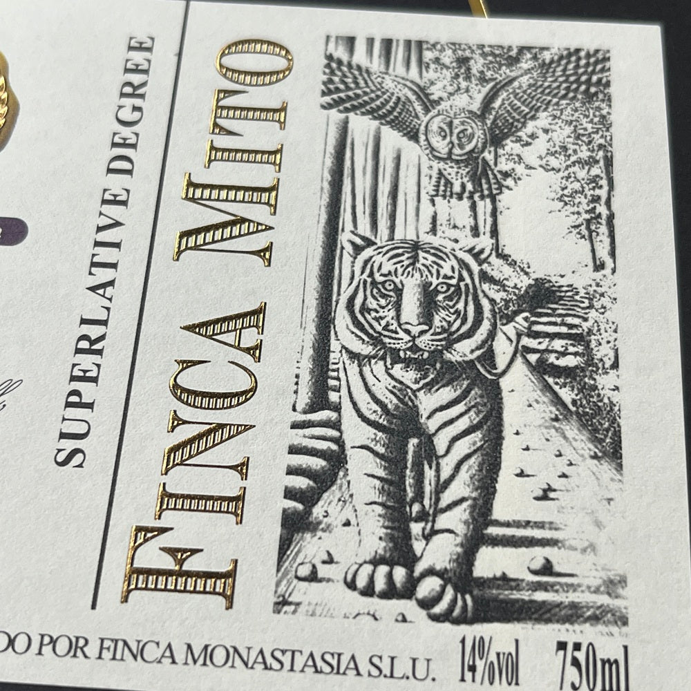 Custom Wine Bottle Label | Waterproof Paper Adhesive Stickers