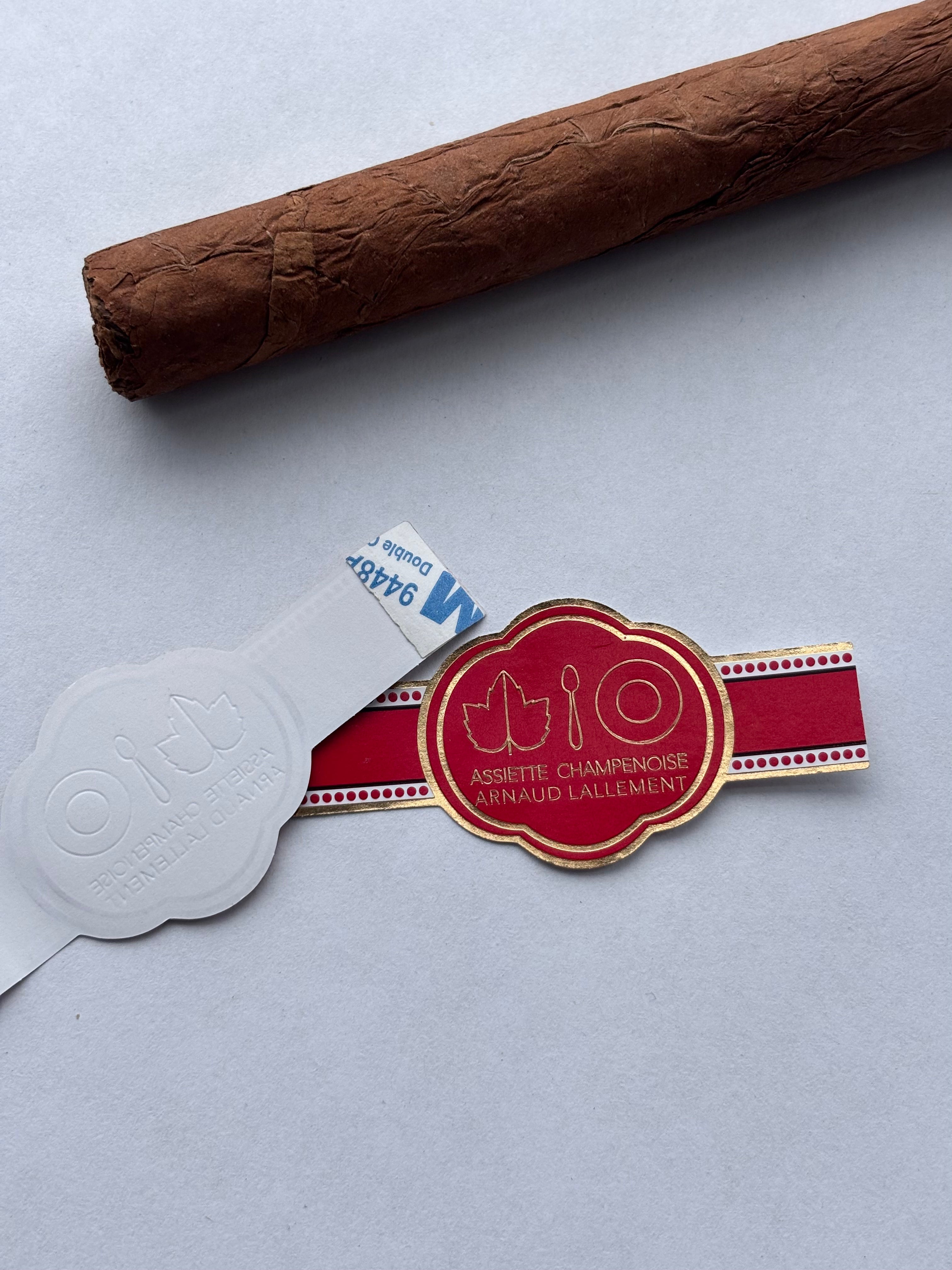 Custom Cigar Bands and Labels | Luxury Foil Stamped & Embossed Labels for Premium Cigar Brands