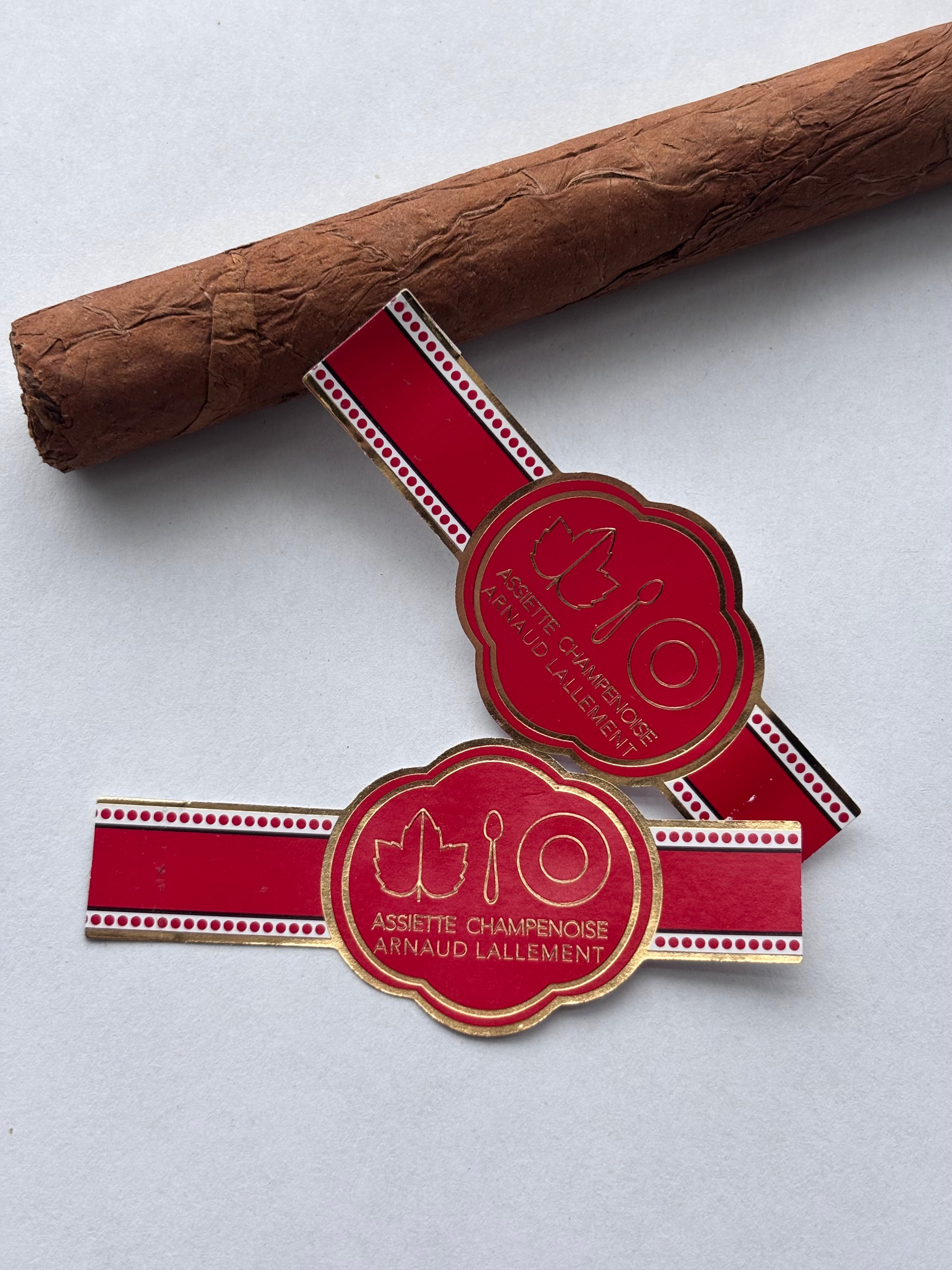 Custom Cigar Bands and Labels | Luxury Foil Stamped & Embossed Labels for Premium Cigar Brands
