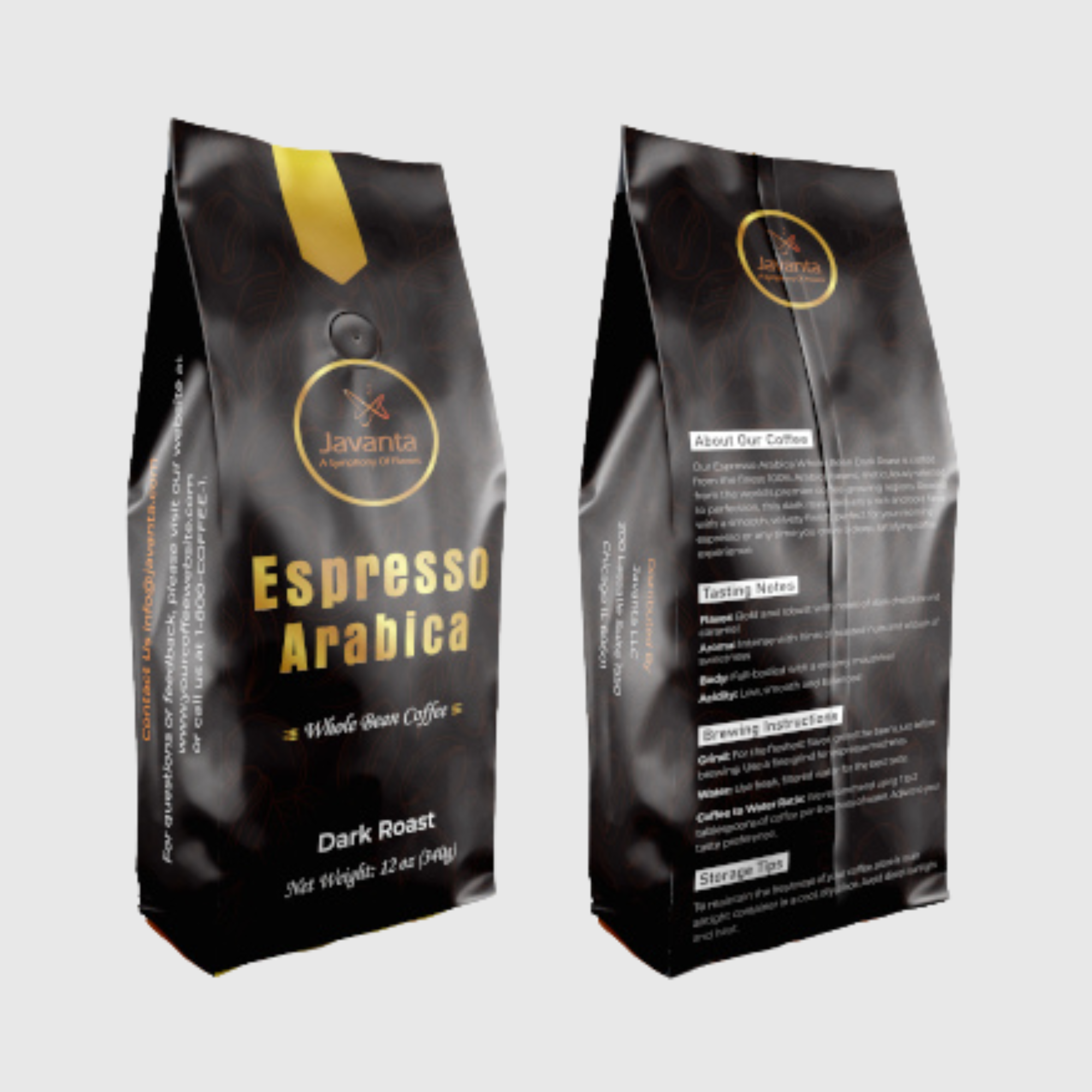 Coffee Bags - Design 3