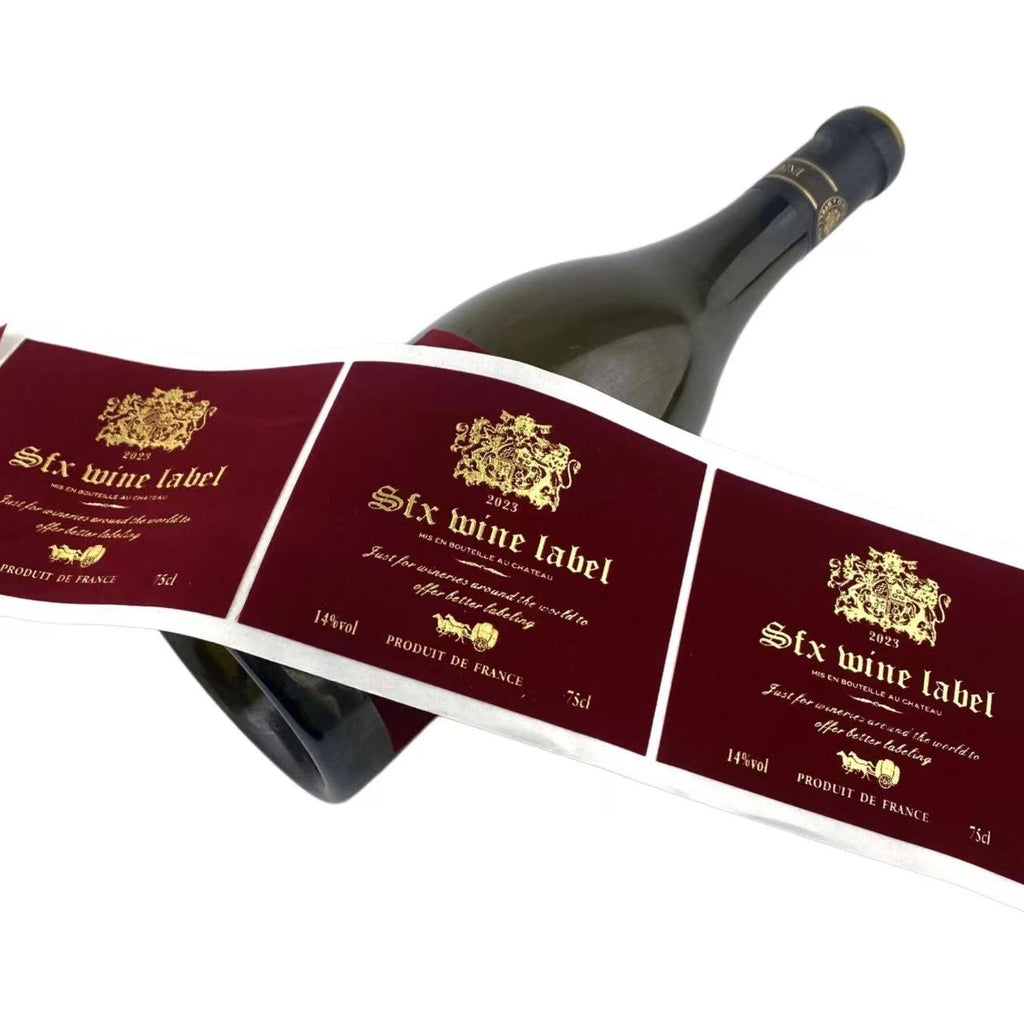 Wine Bottle Label