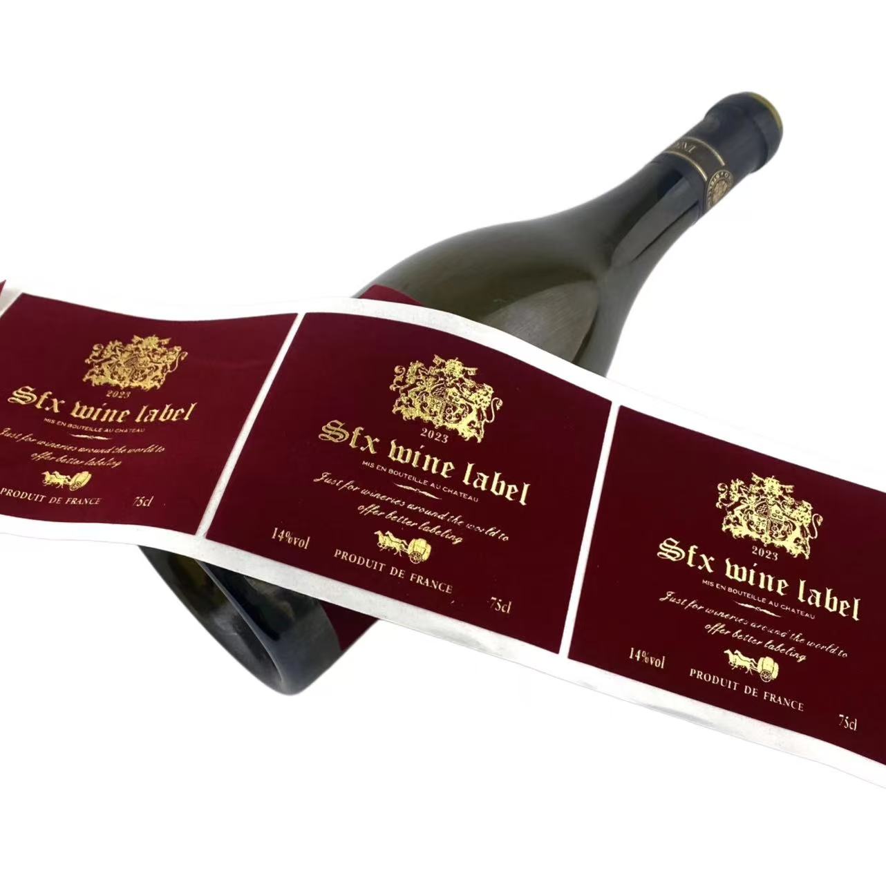 Wine Bottle Label