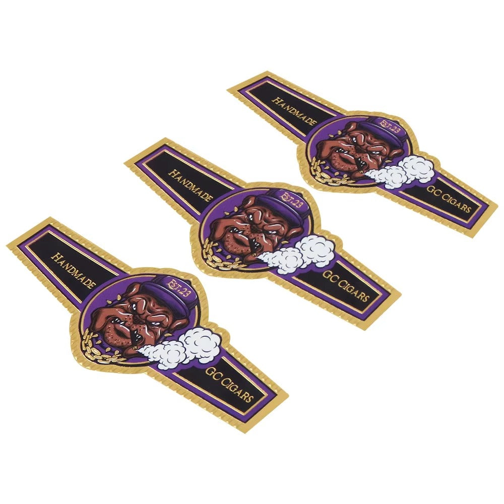 Custom Cigar Bands and Labels | Luxury Foil Stamped Labels | Custom Logo Cigar Bands