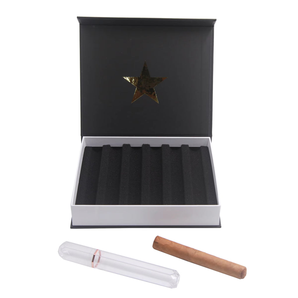 Cigar Rigid Paper Box | Custom Luxury Cigar Box Packaging | Premium Rigid Cigar Boxes