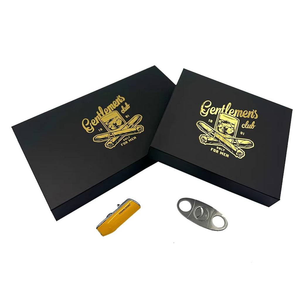 Cigar Rigid Paper Box | Custom Luxury Cigar Box Packaging | Premium Rigid Cigar Boxes