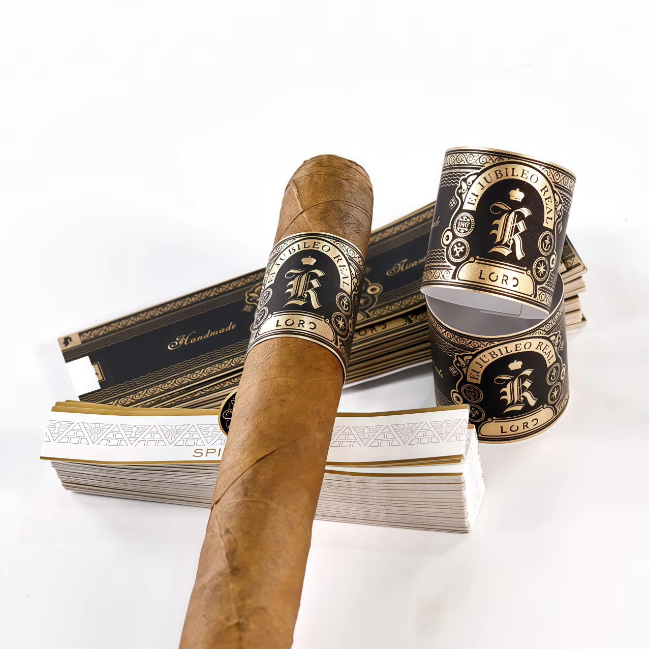 Custom Cigar Bands and Labels | Luxury Cigar Bands | Foil Stamping Embossed Labels