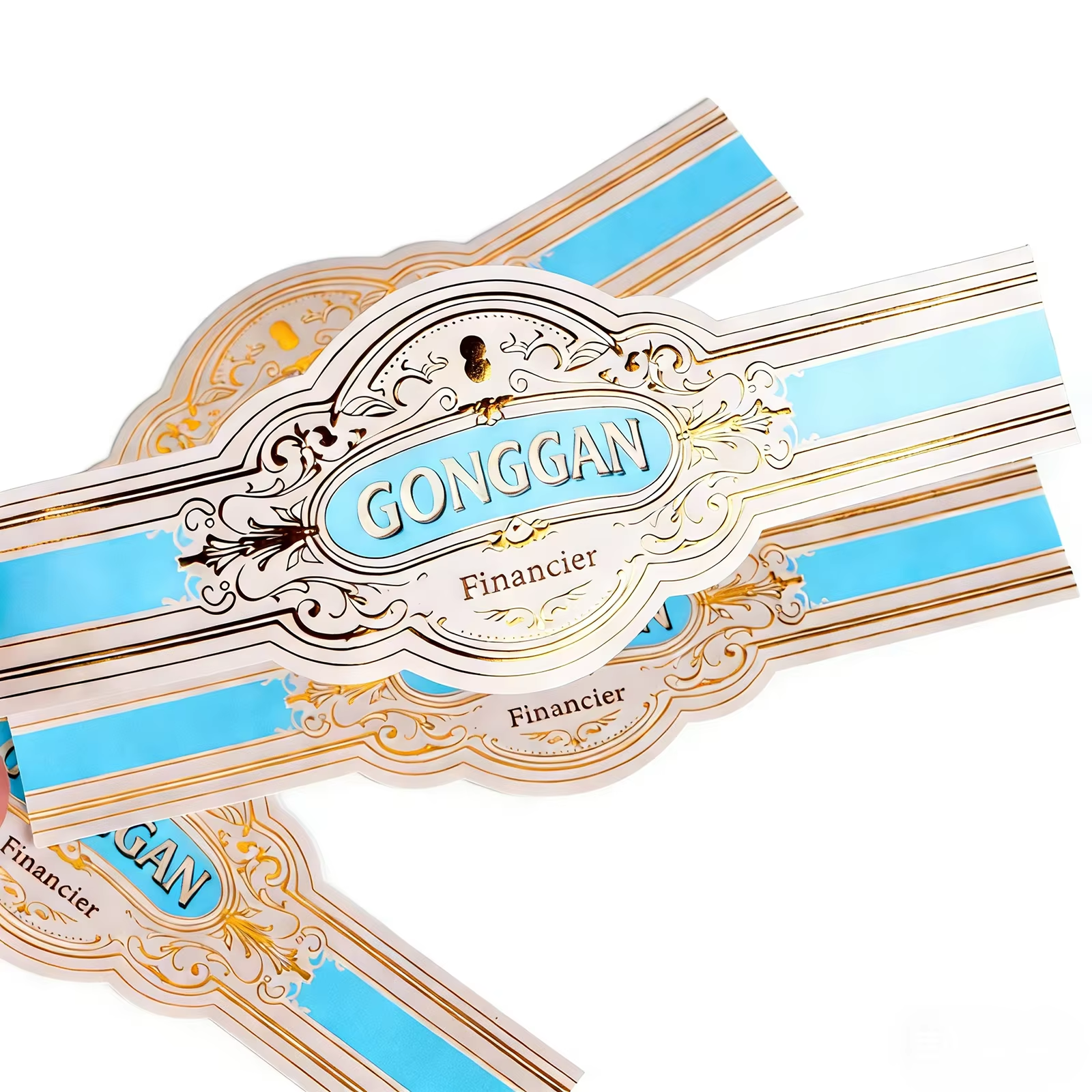 Custom Cigar Bands and Labels | Art Textured Paper Cigar Wrapper Paper