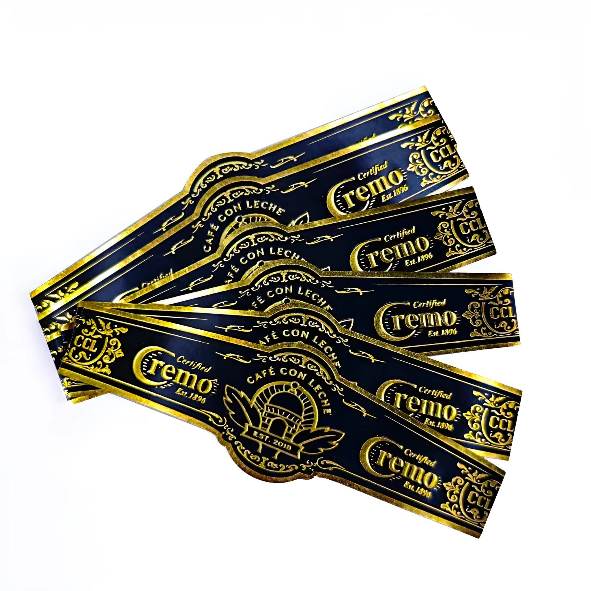 Custom Cigar Bands and Labels | Luxury Cigar Bands | Foil Stamping Embossed Labels